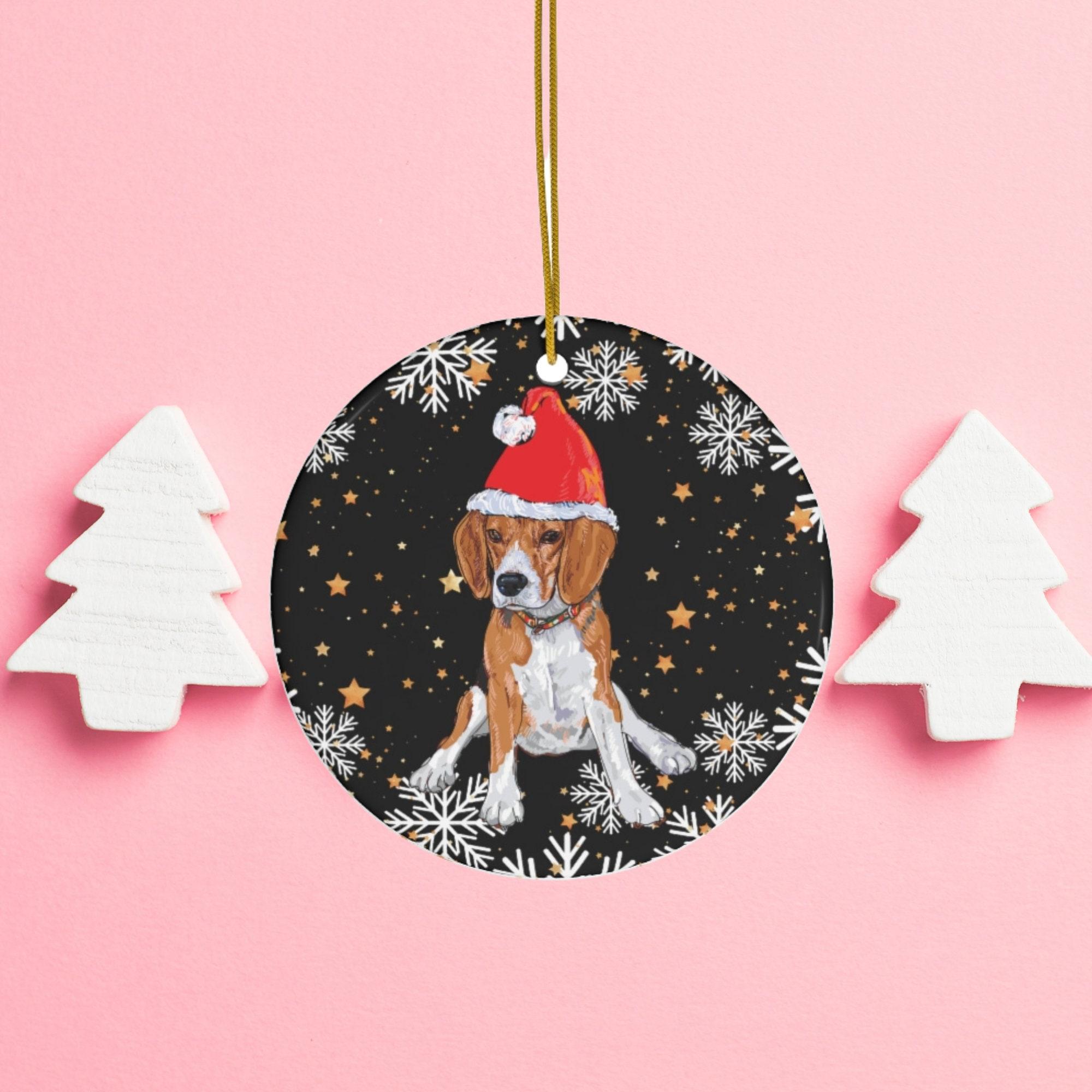 2000x2000 Custom Beagle Christmas Ornament Beagle Gifts Beagle