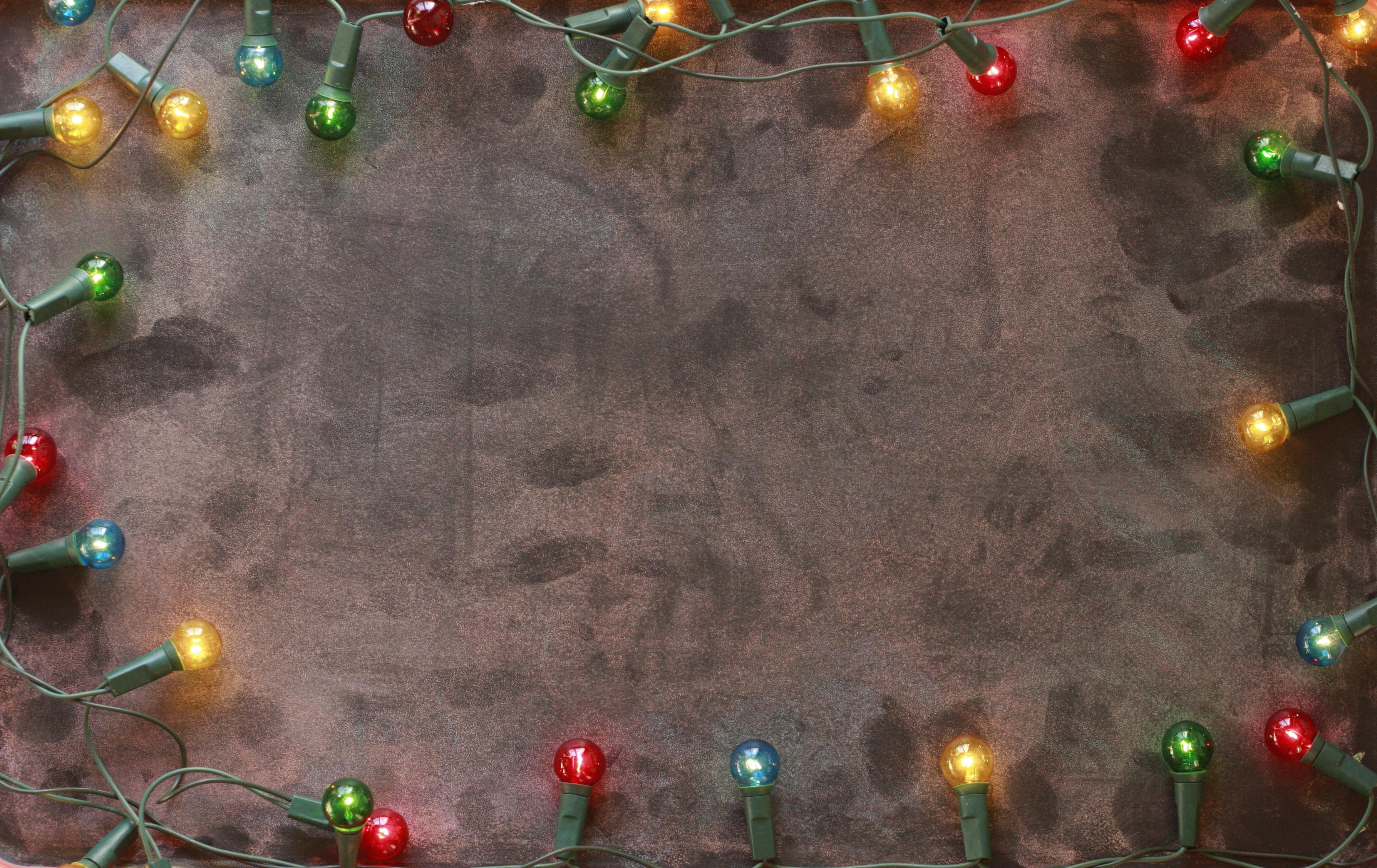 3576x2256 Christmas Lights HD Wallpaper and Background