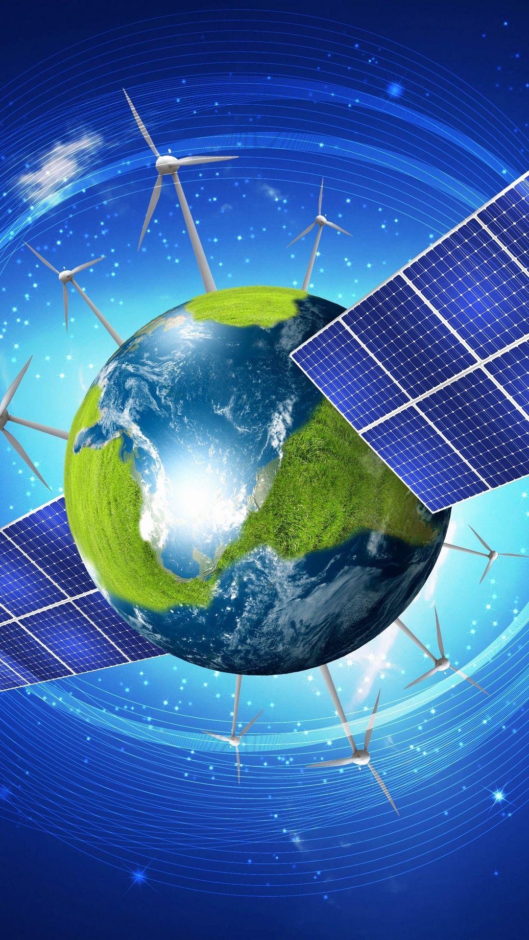 1080x1920 Download wallpaper 1080x1920 earth, globe, environment, energy