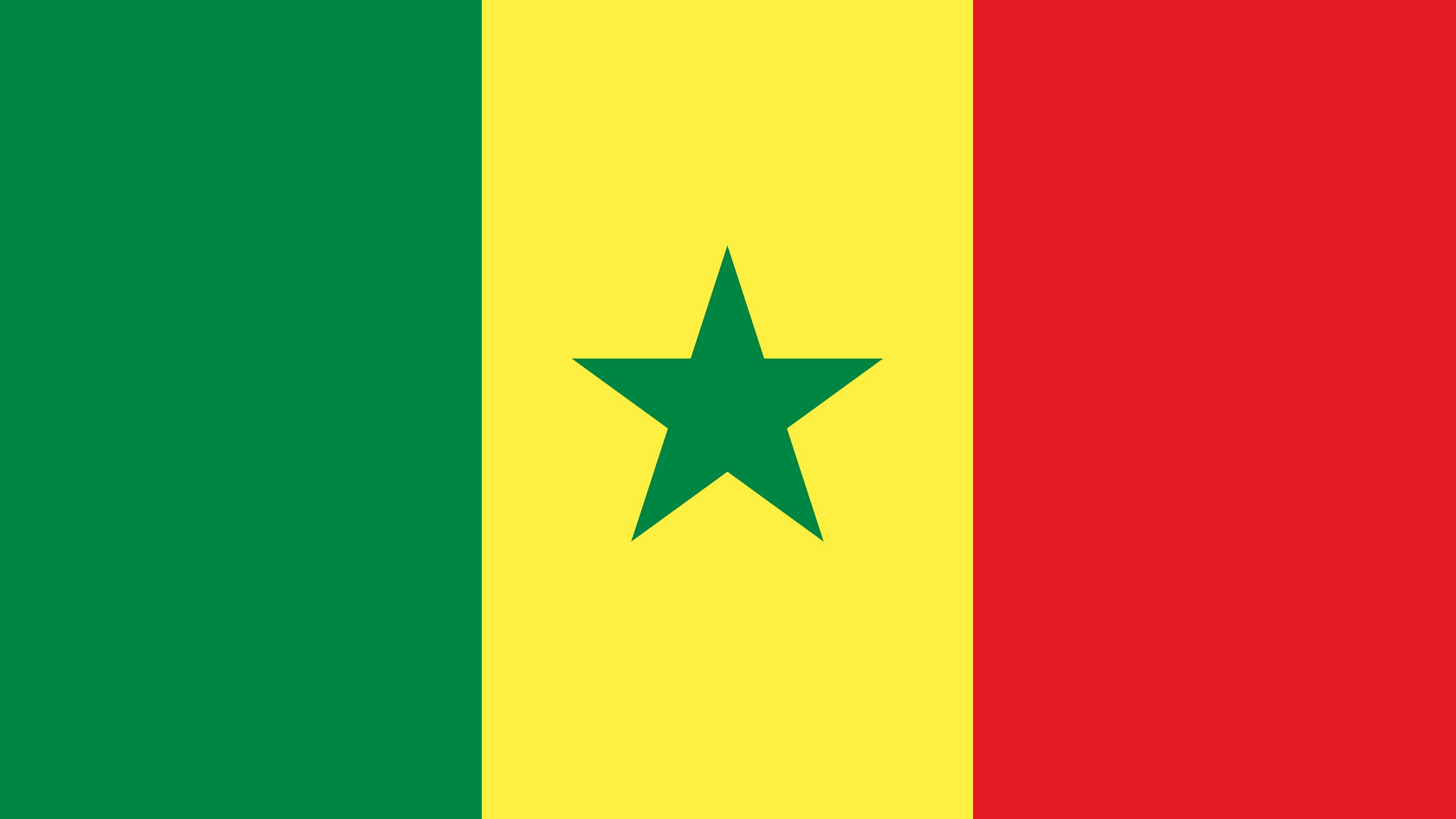 3840x2160 Senegal Flag UHD 4K Wallpaper