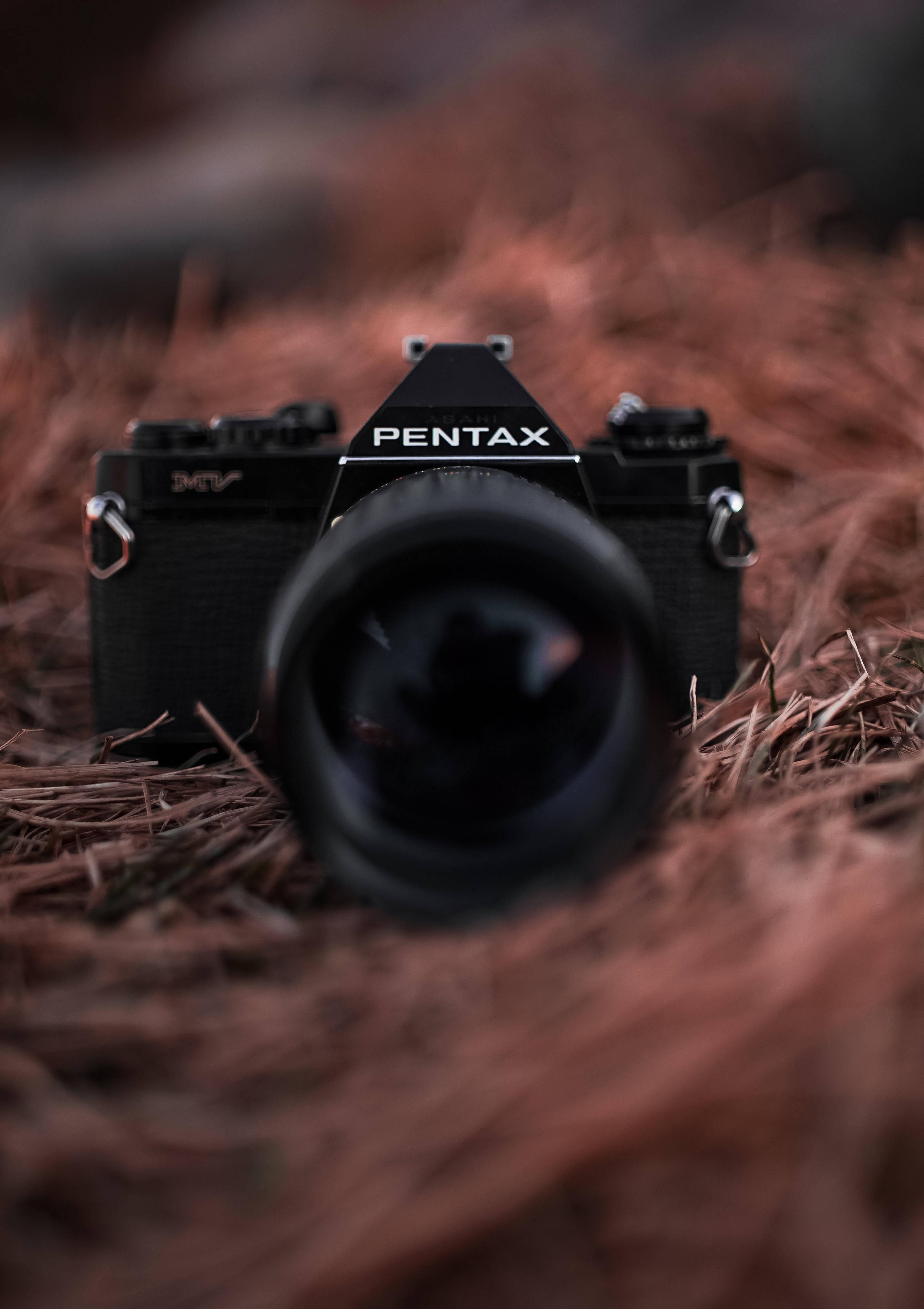 2680x3796 Download Black Pentax Camera Photo Wallpaper