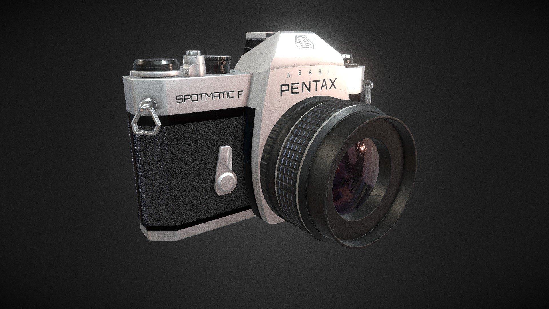 1920x1080 Asahi Pentax Spotmatic F Camera Free 3D model by Remco Jacobs [7605159]