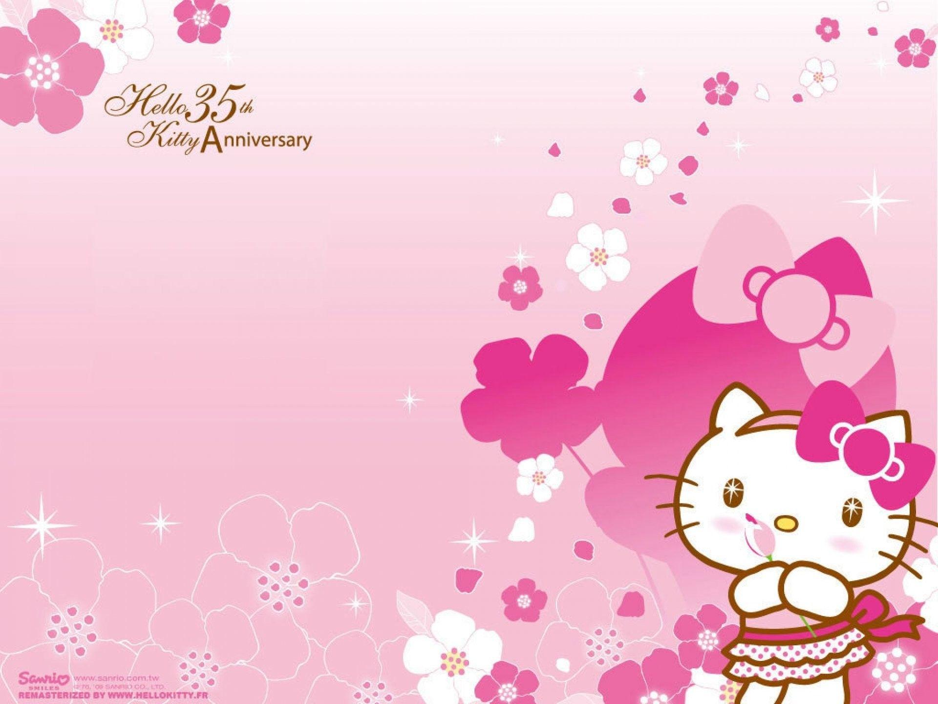 Hình nền ngày lễ tình nhân Hello Kitty 1920x1440