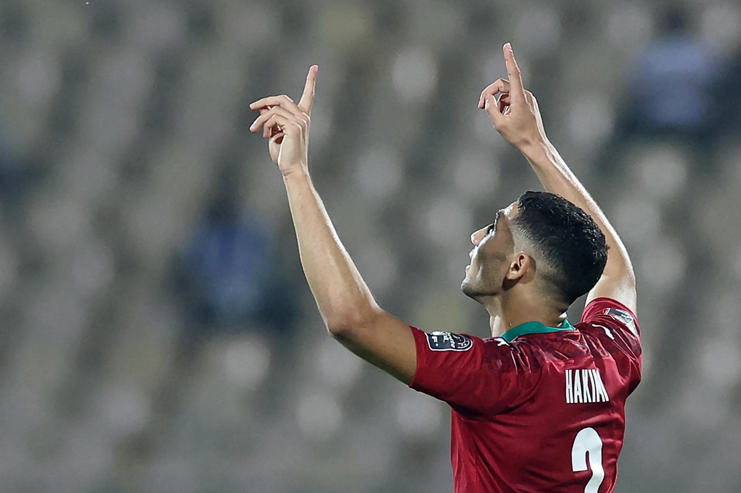 2500x1666 Video: PSG's Hakimi Scores Free Kick Goal For Morocco Against Malawi