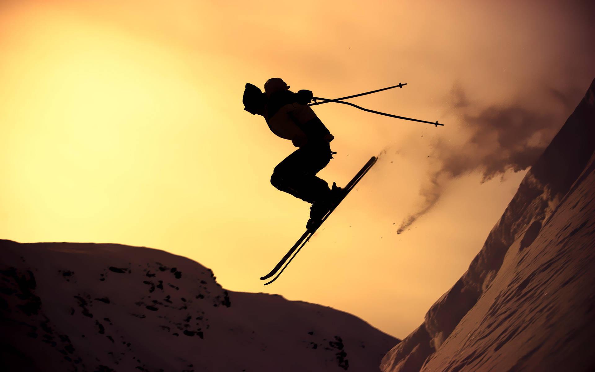 1920x1200 Skiing Wallpaper