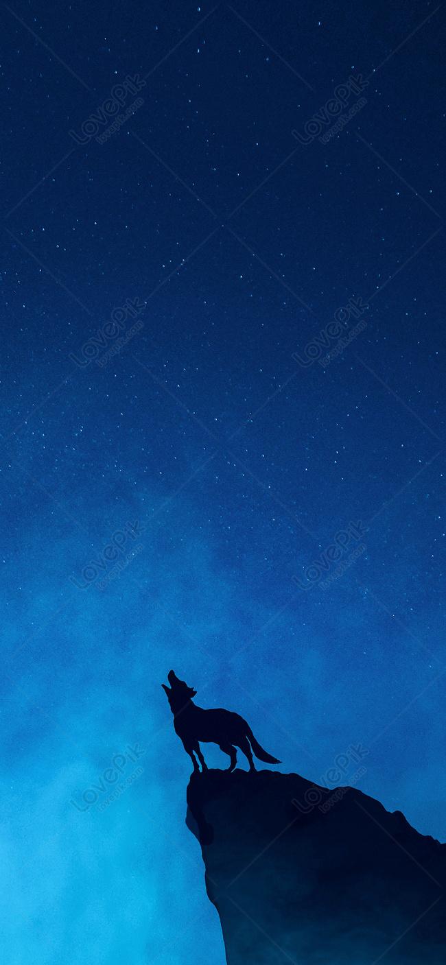 650x1407 Wolf Wolf Cell Phone Wallpaper Image Free Download