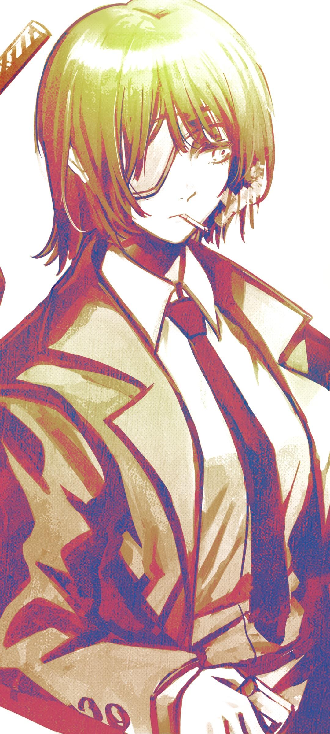 1080x2400 Wallpaper / Anime Chainsaw Man Phone Wallpaper, Himeno (Chainsaw Man), 1080x2400 free download