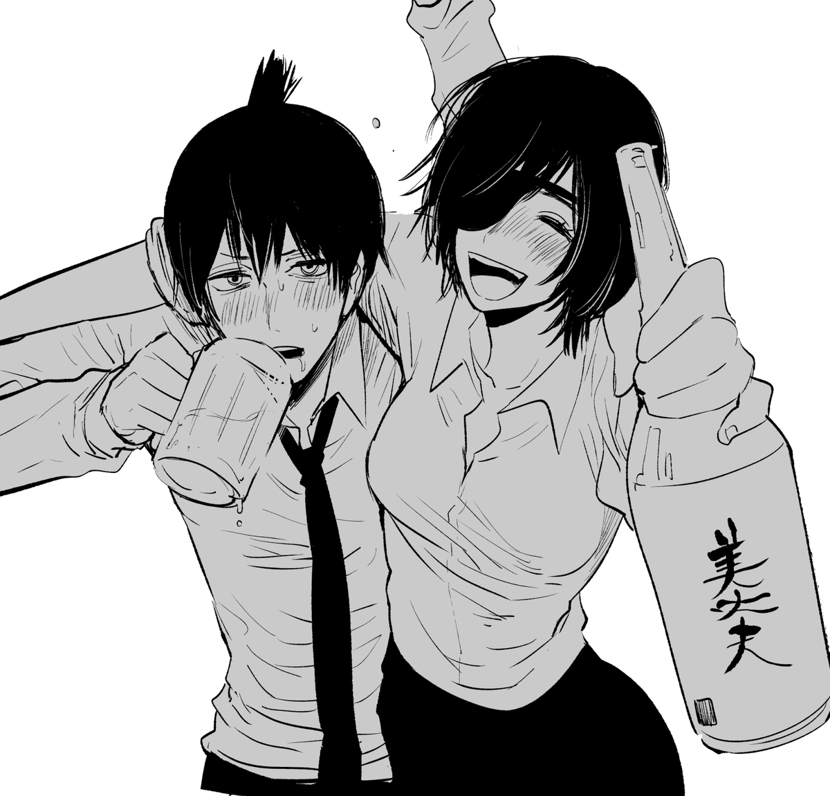 1200x1151 Aki & Himeno. Diseño de personajes adolescentes, Personajes de anime, Dibujos de animación