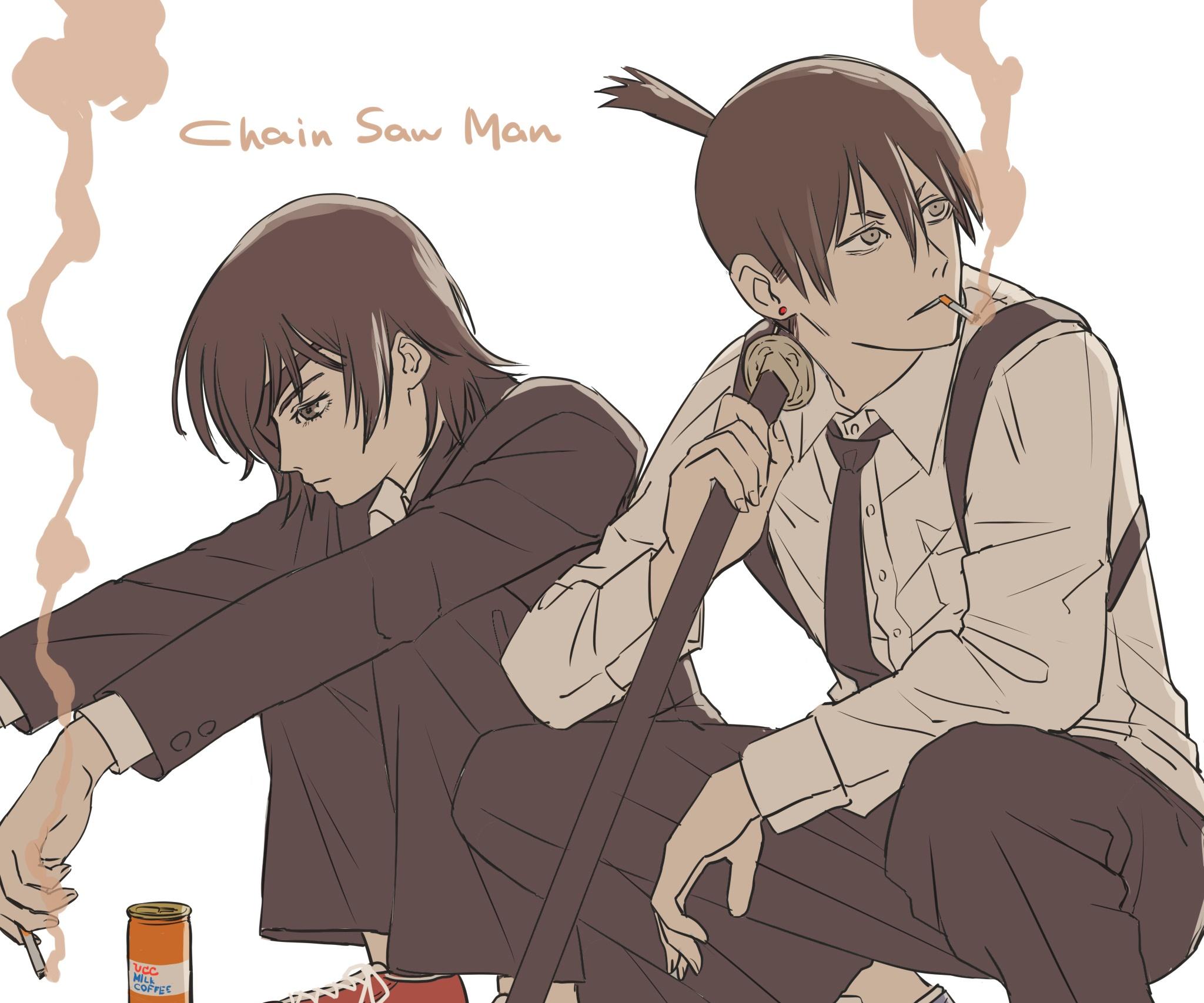 2048x1707 Chainsaw Man HD, Aki Hayakawa, Himeno (Chainsaw Man) Gallery HD Wallpaper