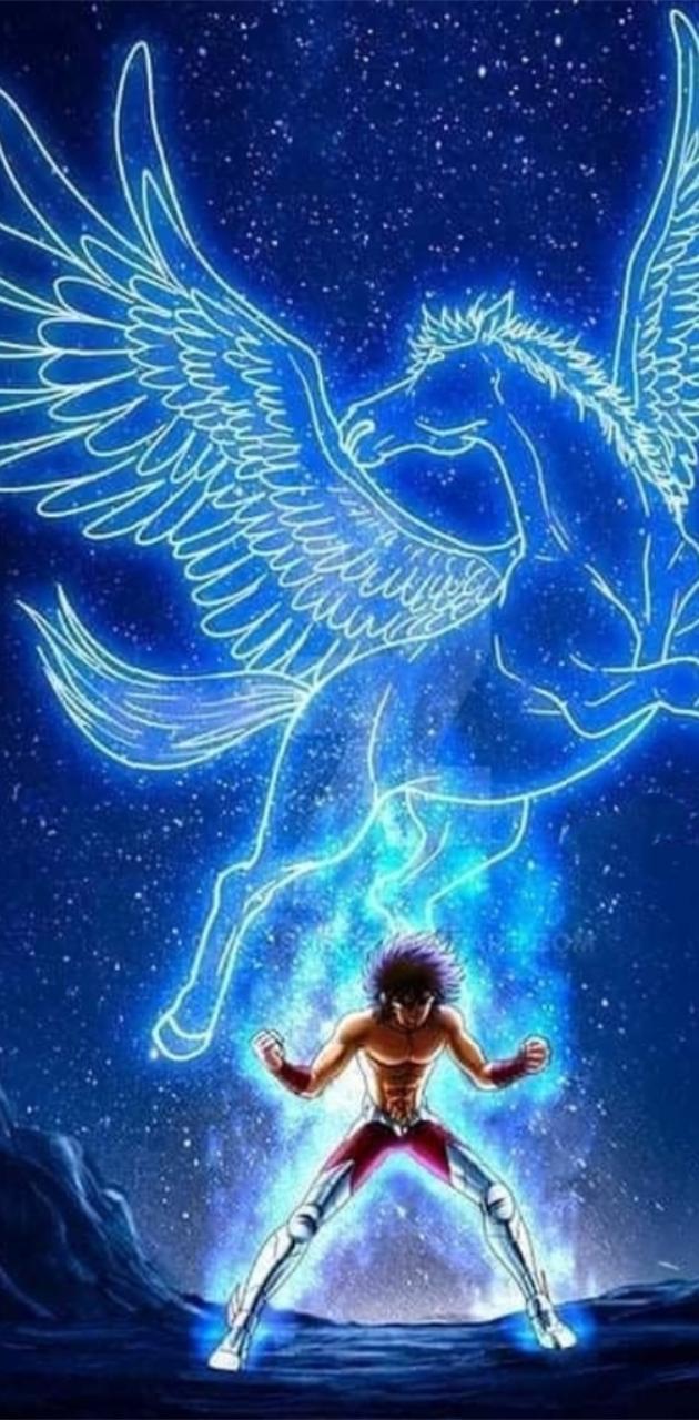 630x1280 Pegasus Saint Seiya wallpaper