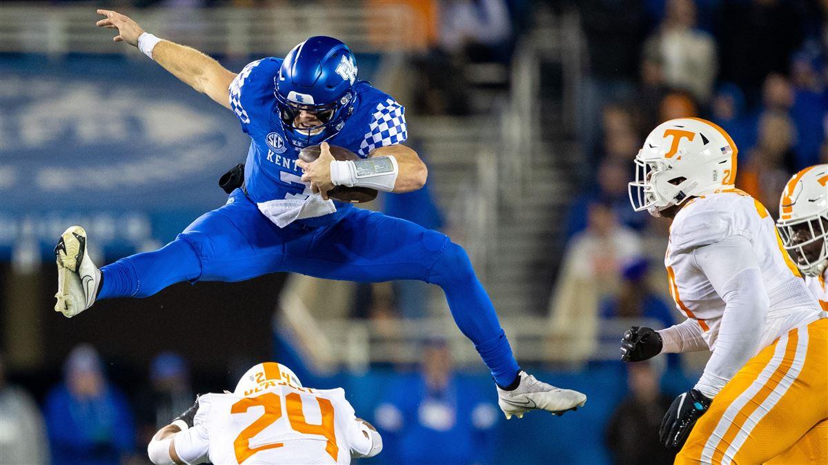 1200x674 Look: Will Levis wearing custom cleats in Citrus Bowl