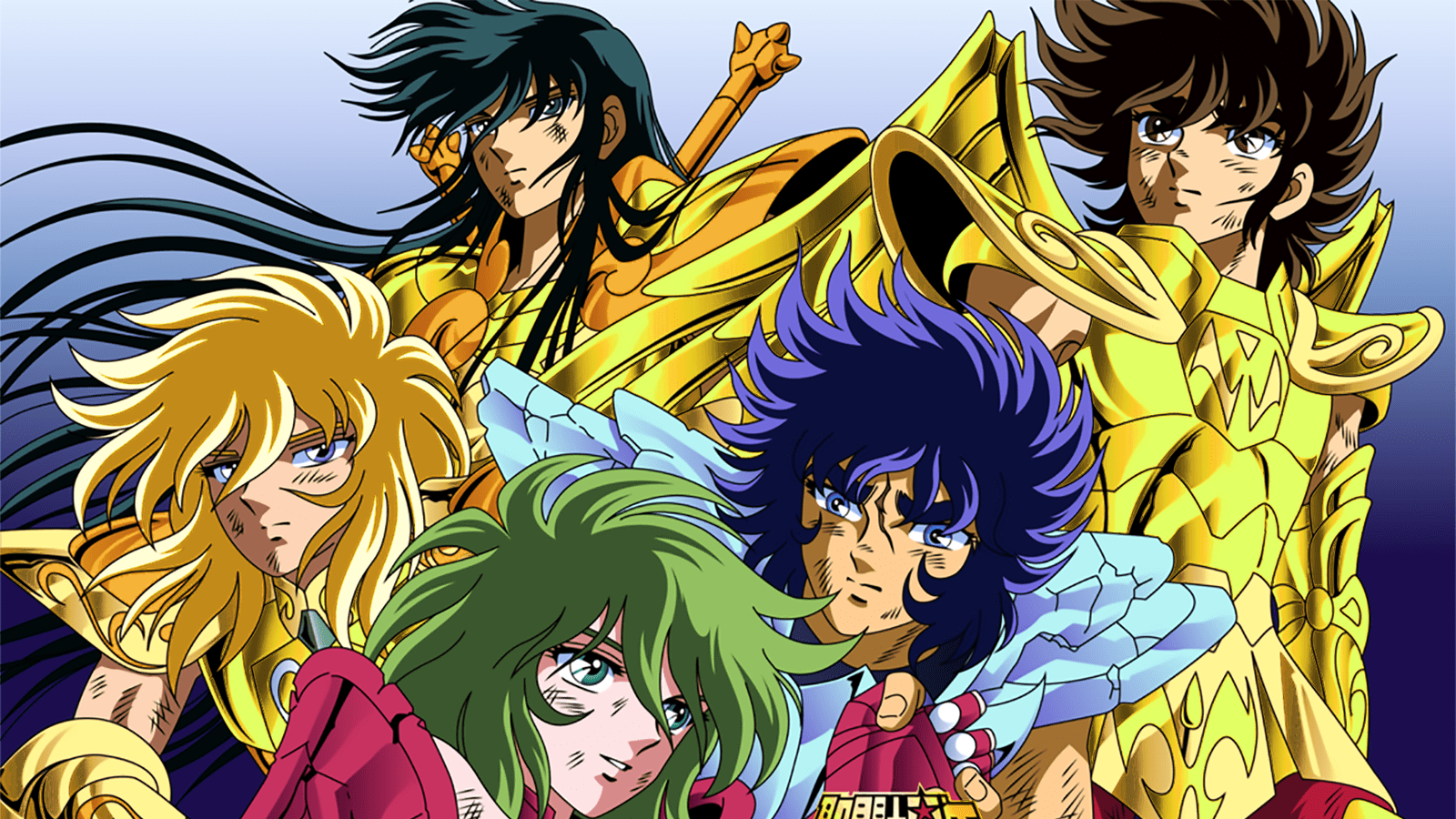 1600x900 Anime Saint Seiya Pegasus Seiya Andromeda Shun Phoenix. Custom Mat Free Mat Bag