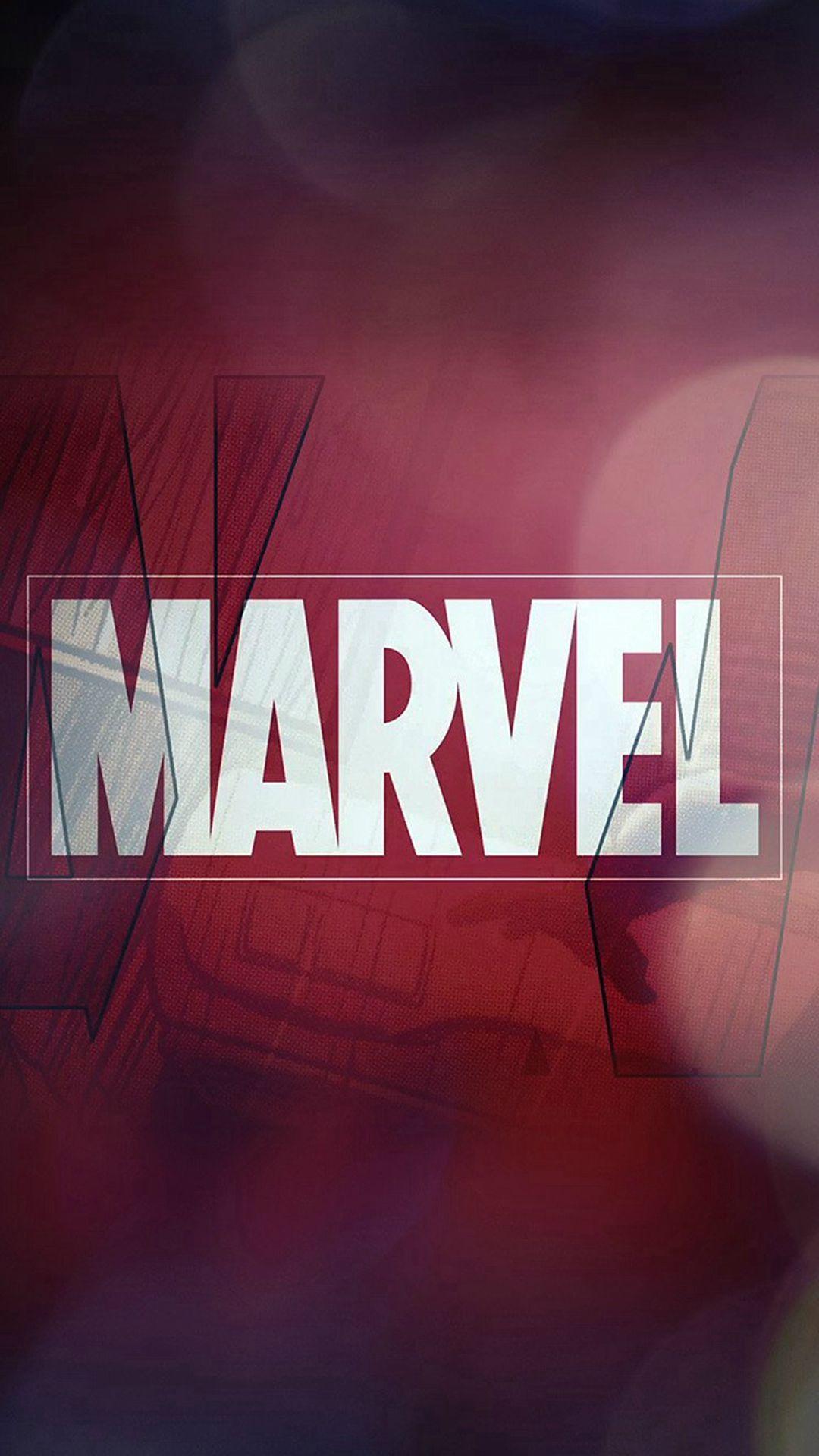 1080x1920 Marvel Logo Film Art Illust Minimal Bokeh IPhone 6 Wallpaper Download. IPhone Wallpaper, IPad Wallpaper One Stop Downloa. Marvel Wallpaper, Marvel Logo, Marvel