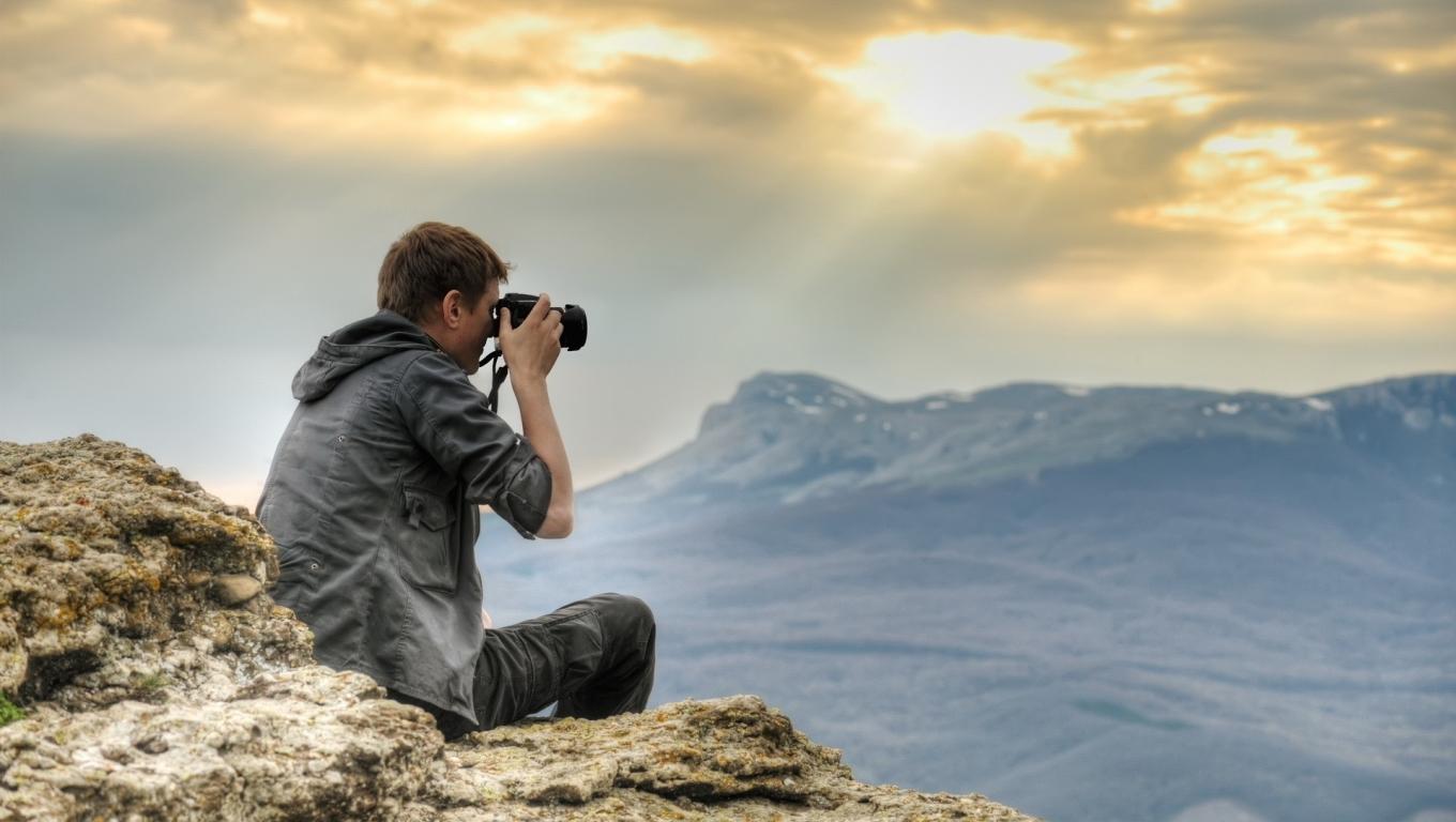 1360x768 guy, mountains, travel Desktop Laptop HD Wallpaper, HD Man 4K Wallpaper, Image, Photo and Background