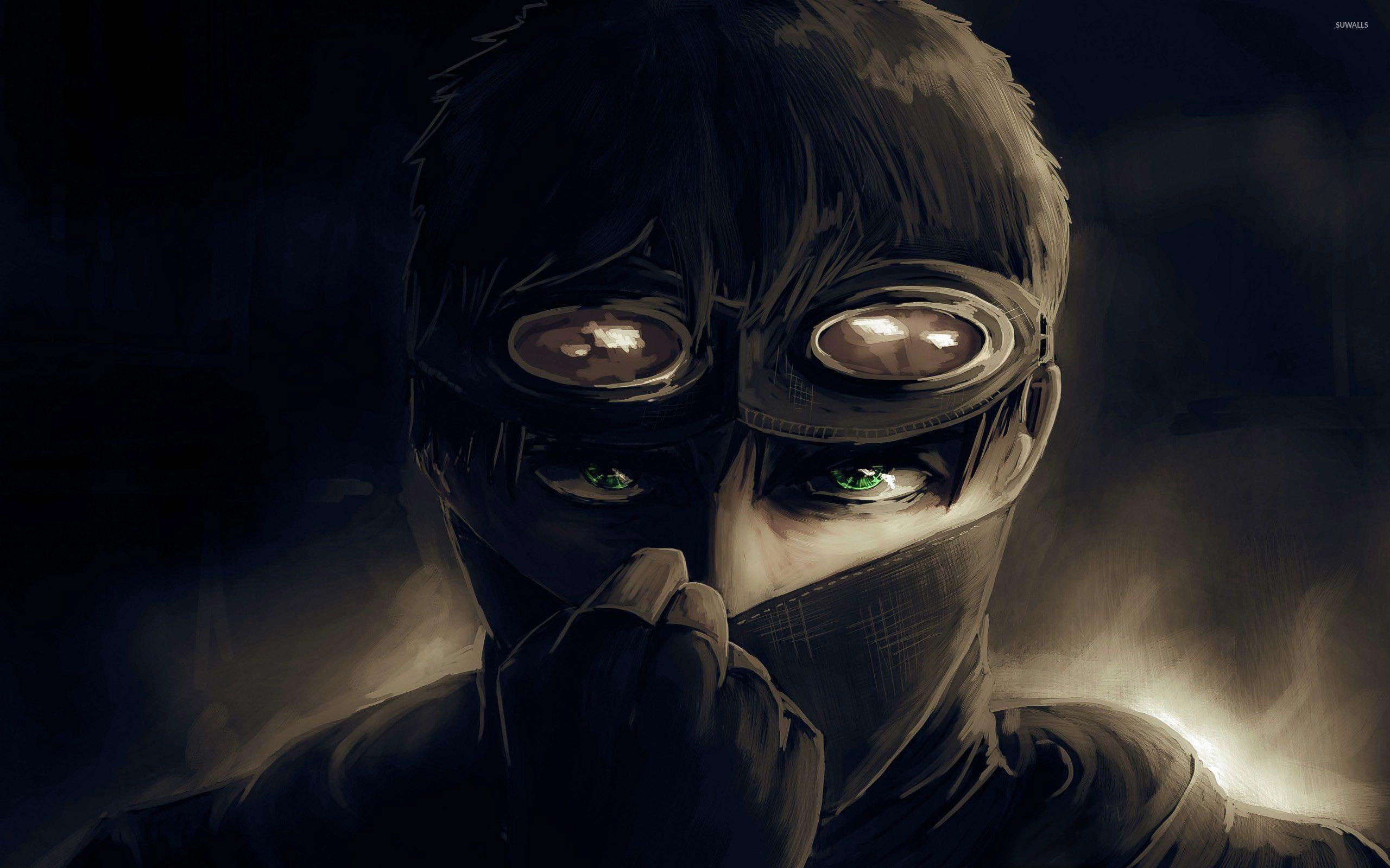 2560x1600 Mask Guy Wallpaper. Mask guy, Guys, Cool masks