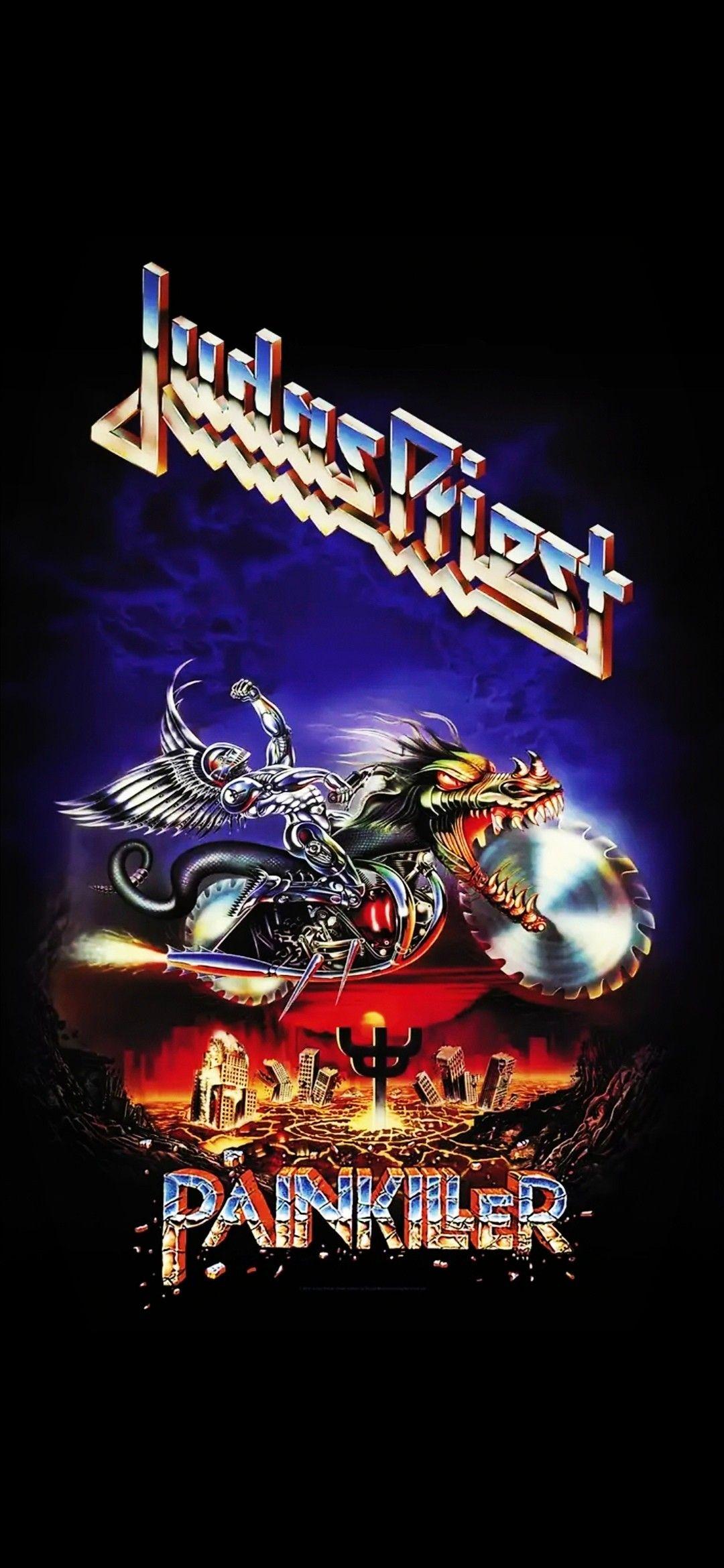 1080x2340 Judas Priest. Постеры групп, Рок
