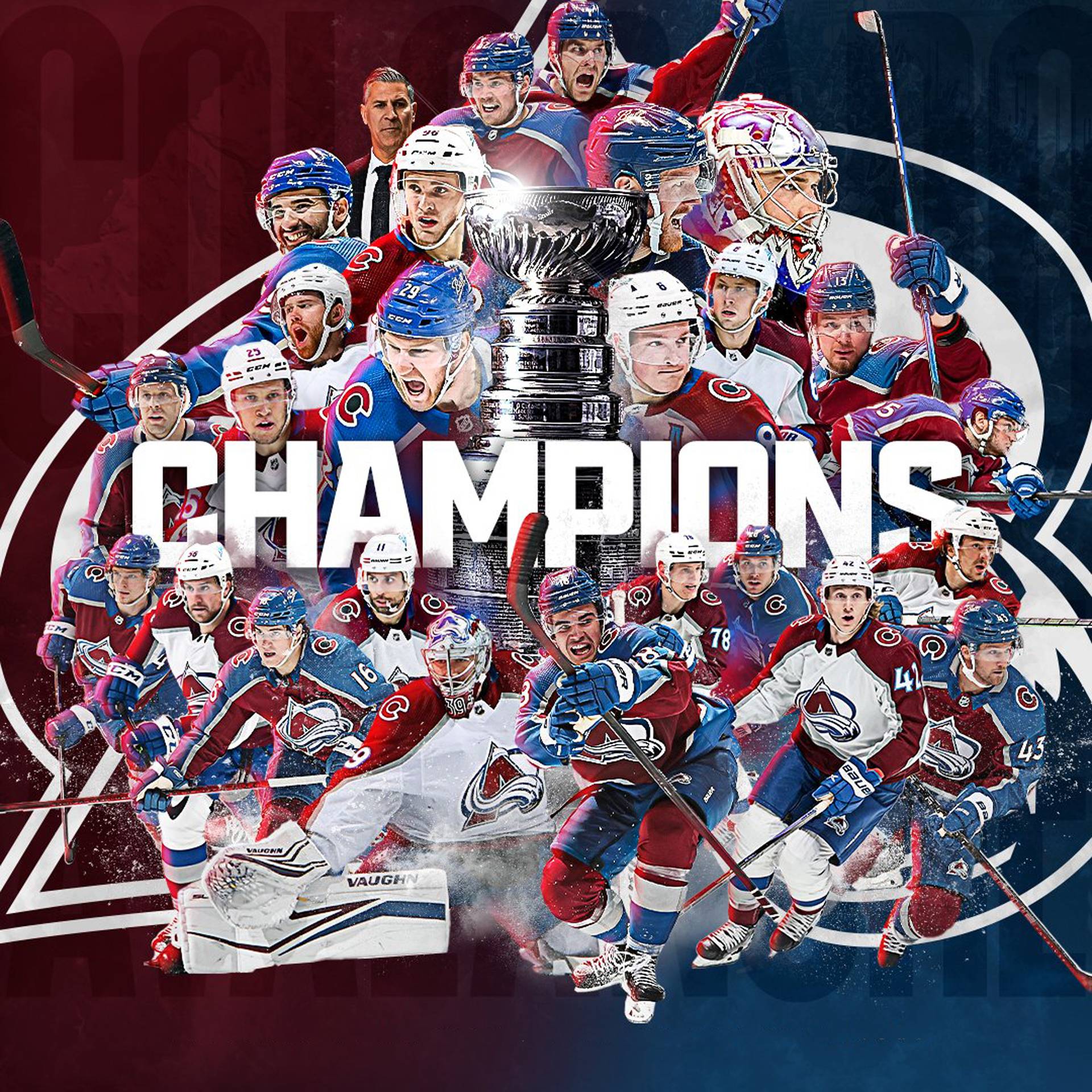 1920x1920 Colorado Avalanche Stanley Cup 2022 Champion Wallpaper, HD Sports 4K Wallpaper, Image and Background
