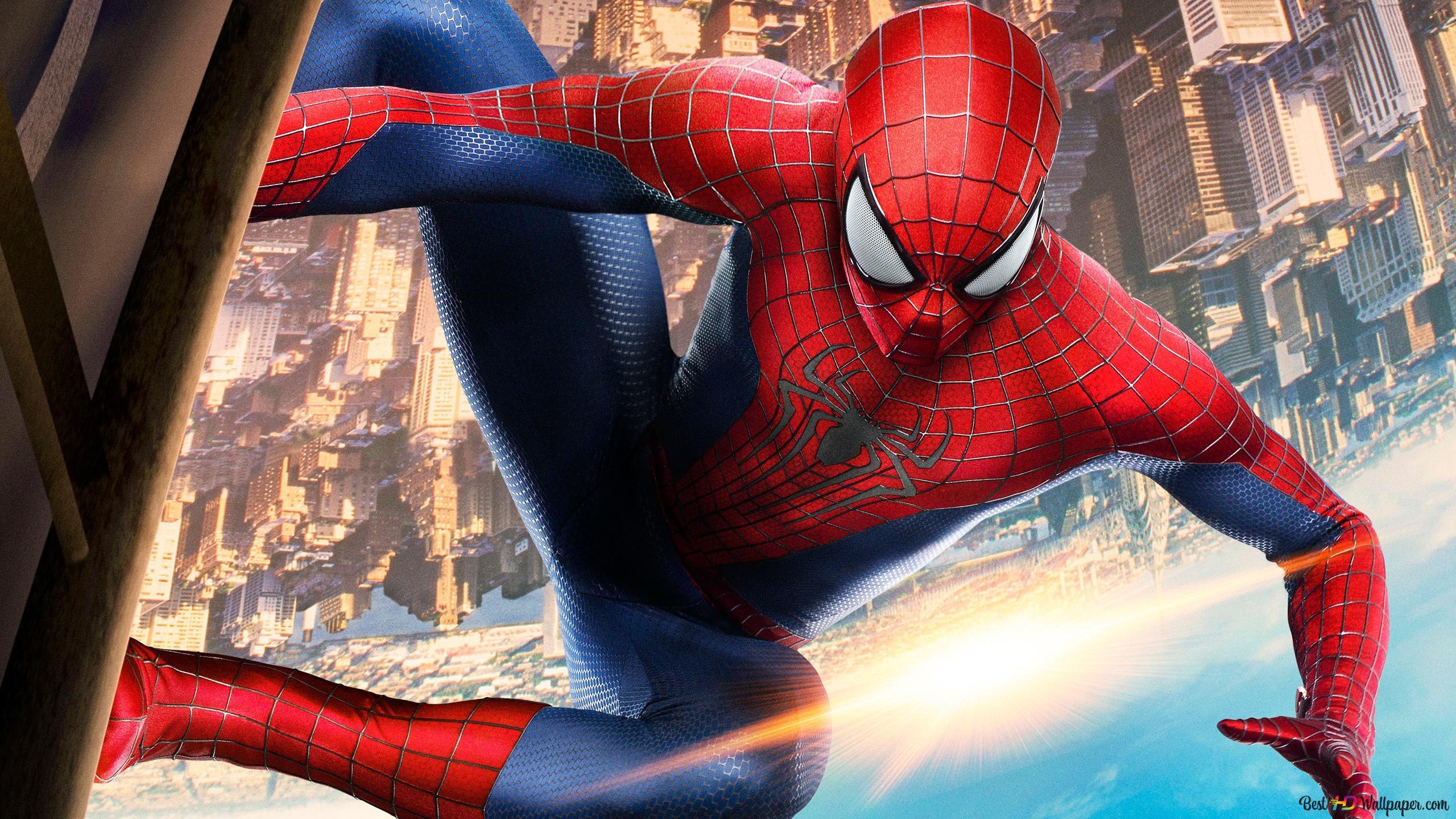 2560x1440 The Amazing Spiderman 2 movie 2K wallpaper download