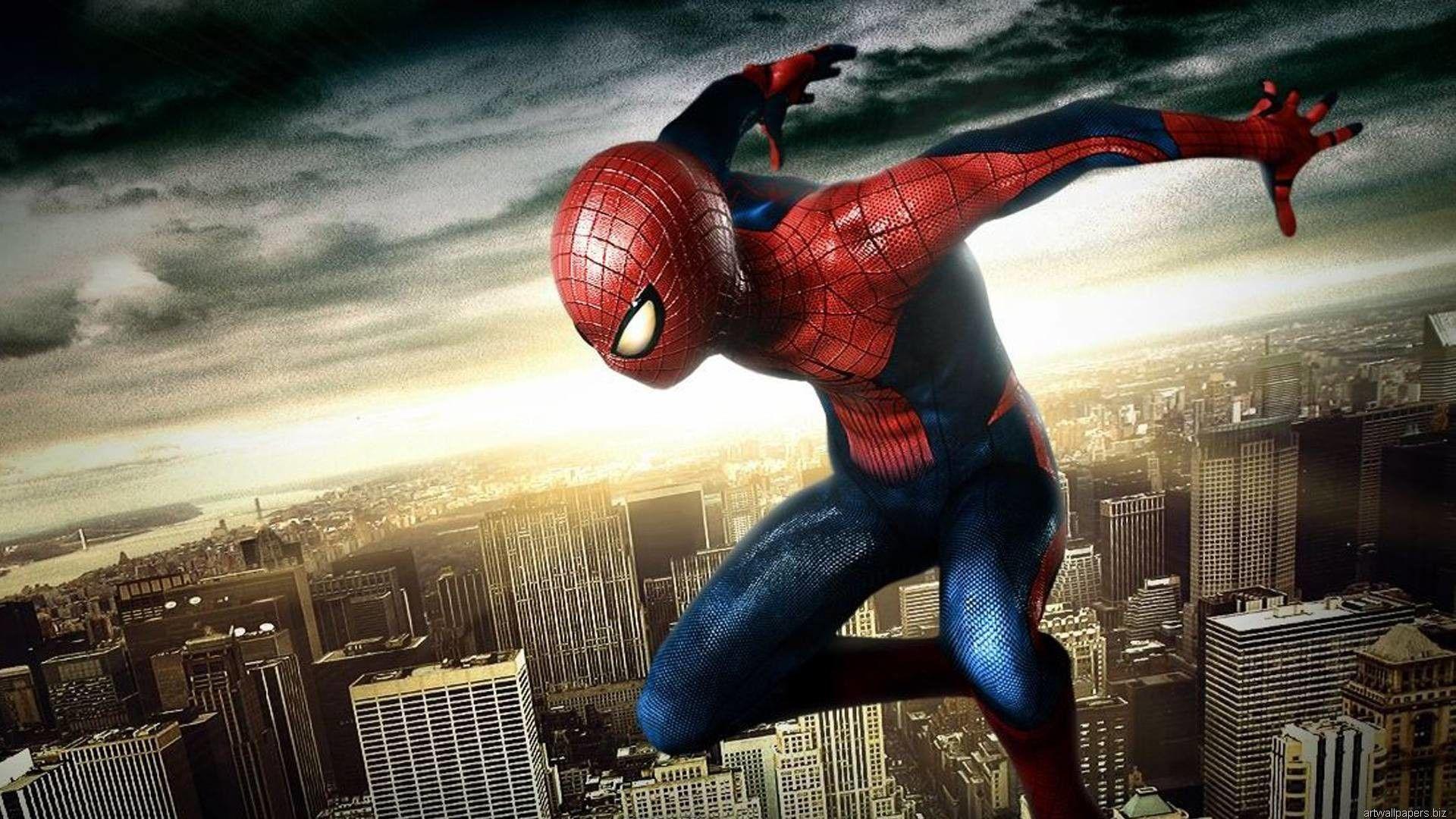 1920x1080 amazing Spiderman Wallpaper. Marvel comics, Heroes, Marvel