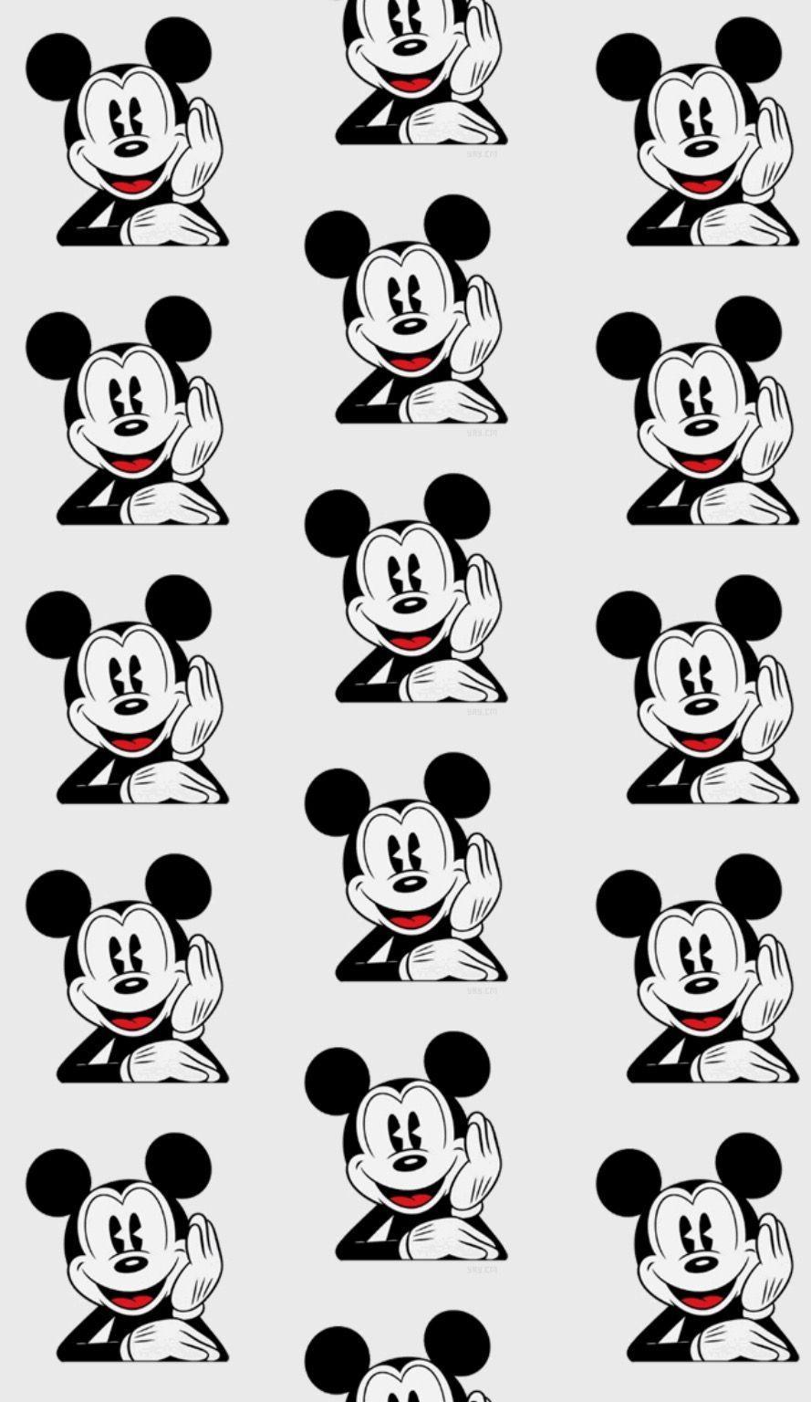 889x1536 Mickey Mouse The Background Is Black