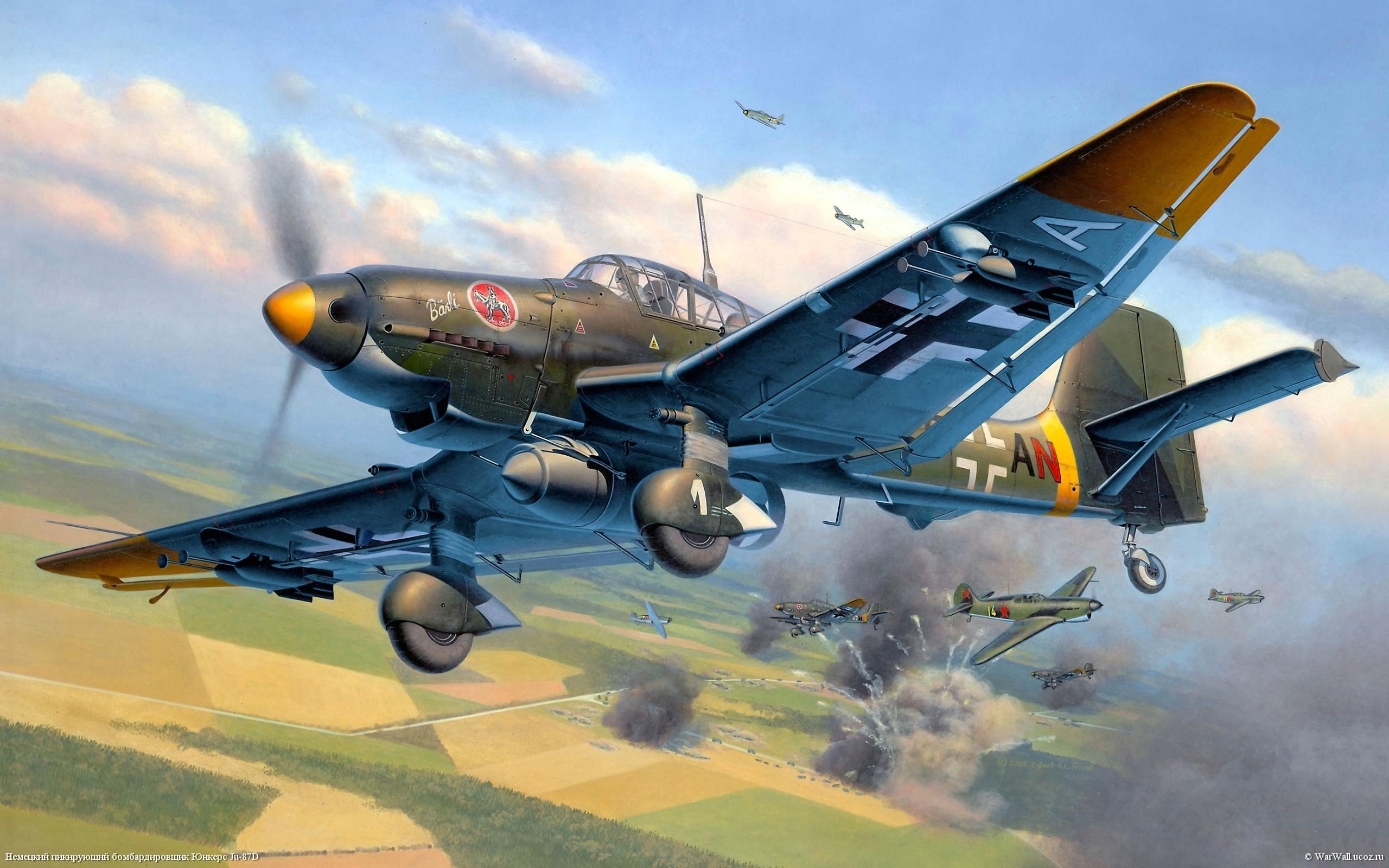 2560x1600 Junkers Ju 87: Military HD Wallpaper in Action