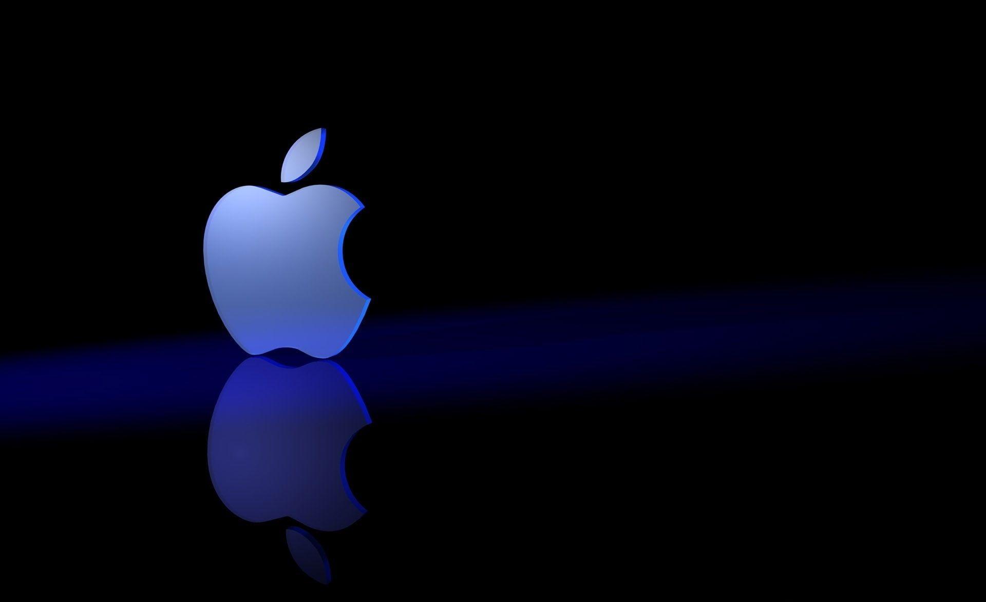 1920x1173 Brand, Apple Logo #Computers #Mac #Blue #Apple #Black #Reflection #Brand P #wallpaper #hdwallpaper #deskto. Apple logo wallpaper, Apple logo, Apple wallpaper