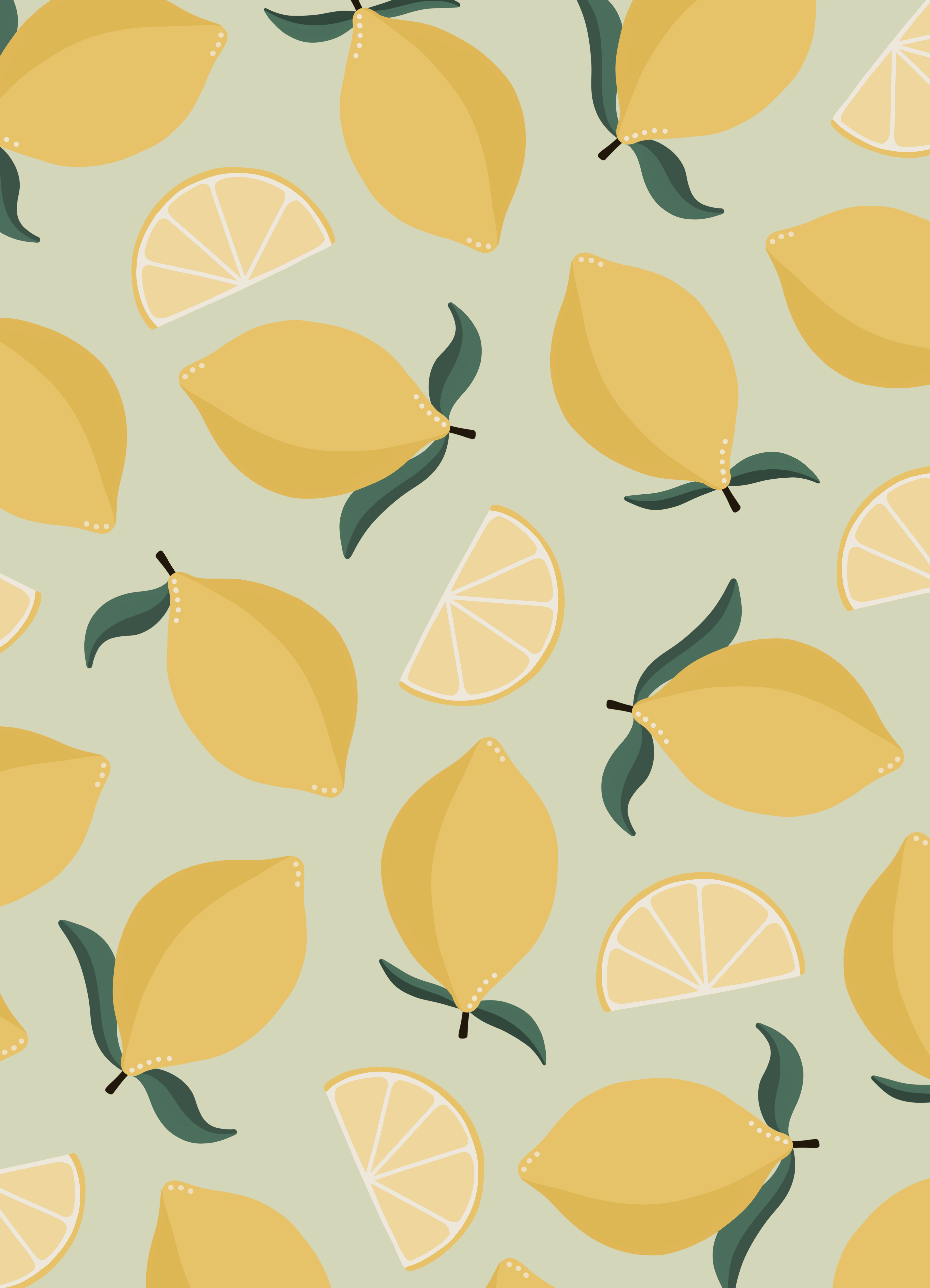 6500x9000 Sweet Lemons. Lemon art, Lemon background, Simple wallpaper