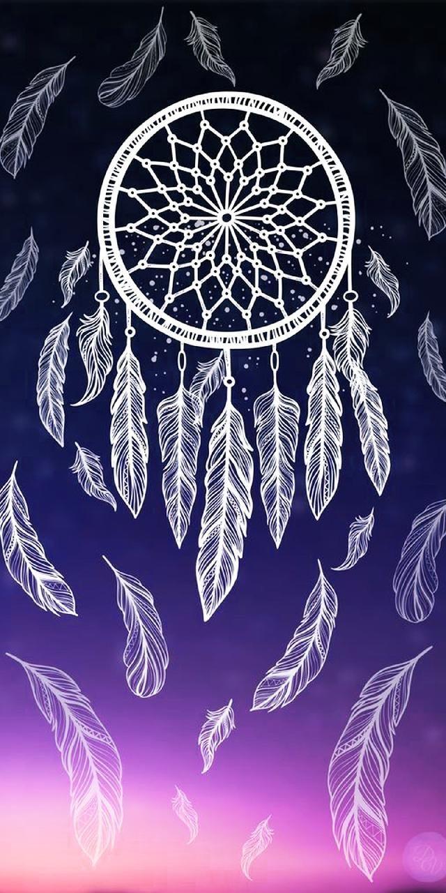 640x1280 Purple Aesthetic Wallpaper iPhone Wallpaper Background. Dreamcatcher wallpaper, Dream catcher wallpaper iphone, Feather wallpaper