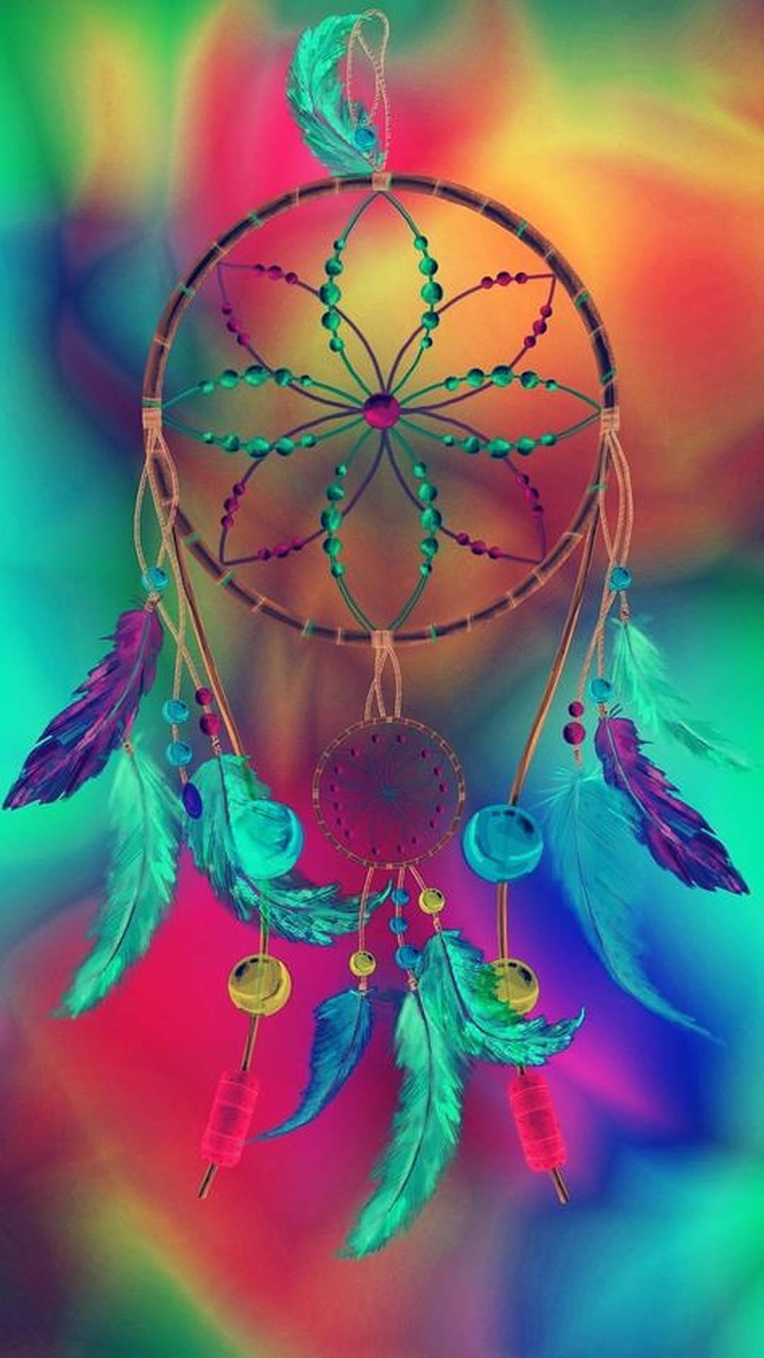 1081x1920 Download Dream Catcher Gradient Wallpaper