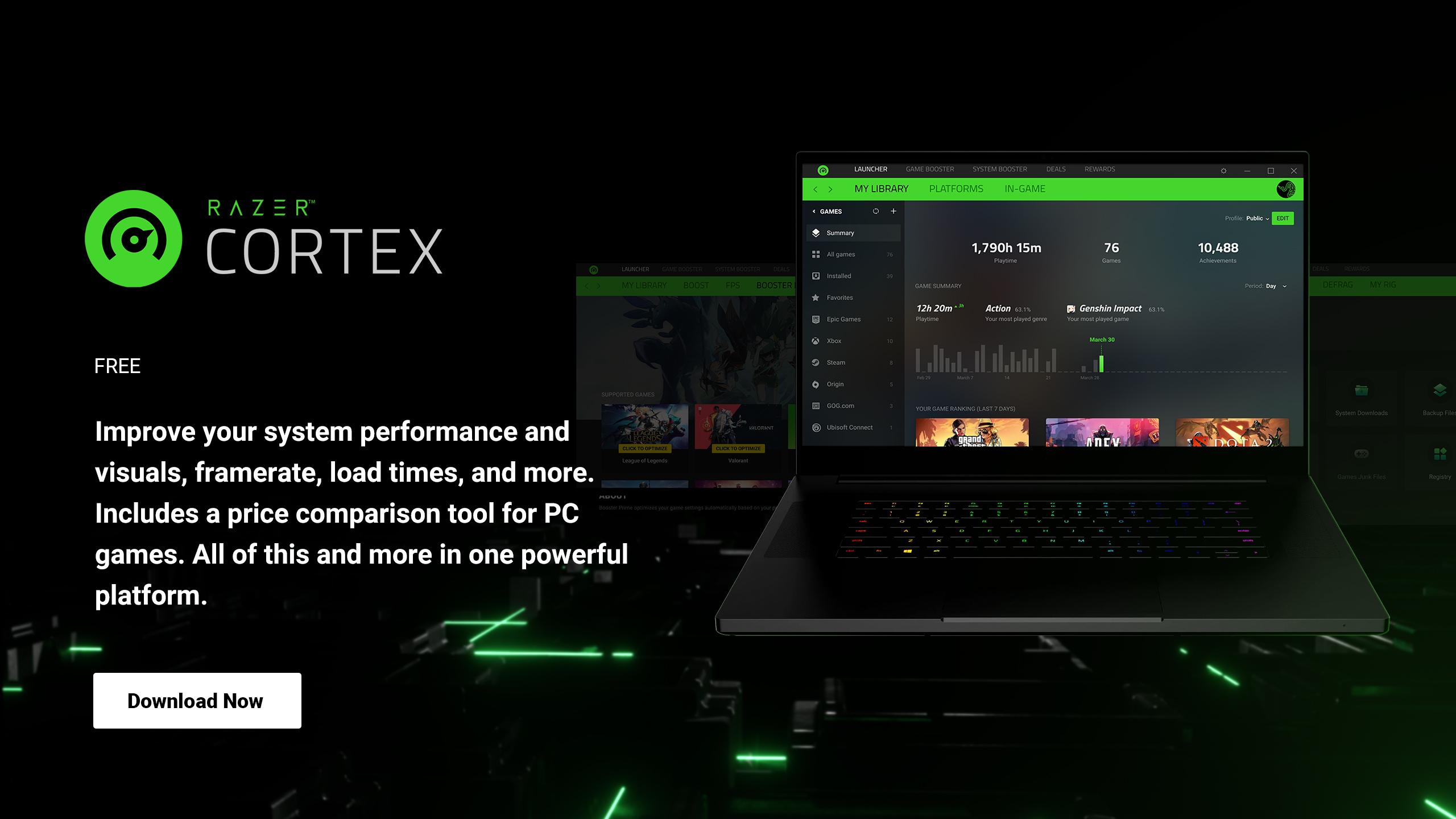 Razer cortex wallpapers top free razer cortex backgrounds