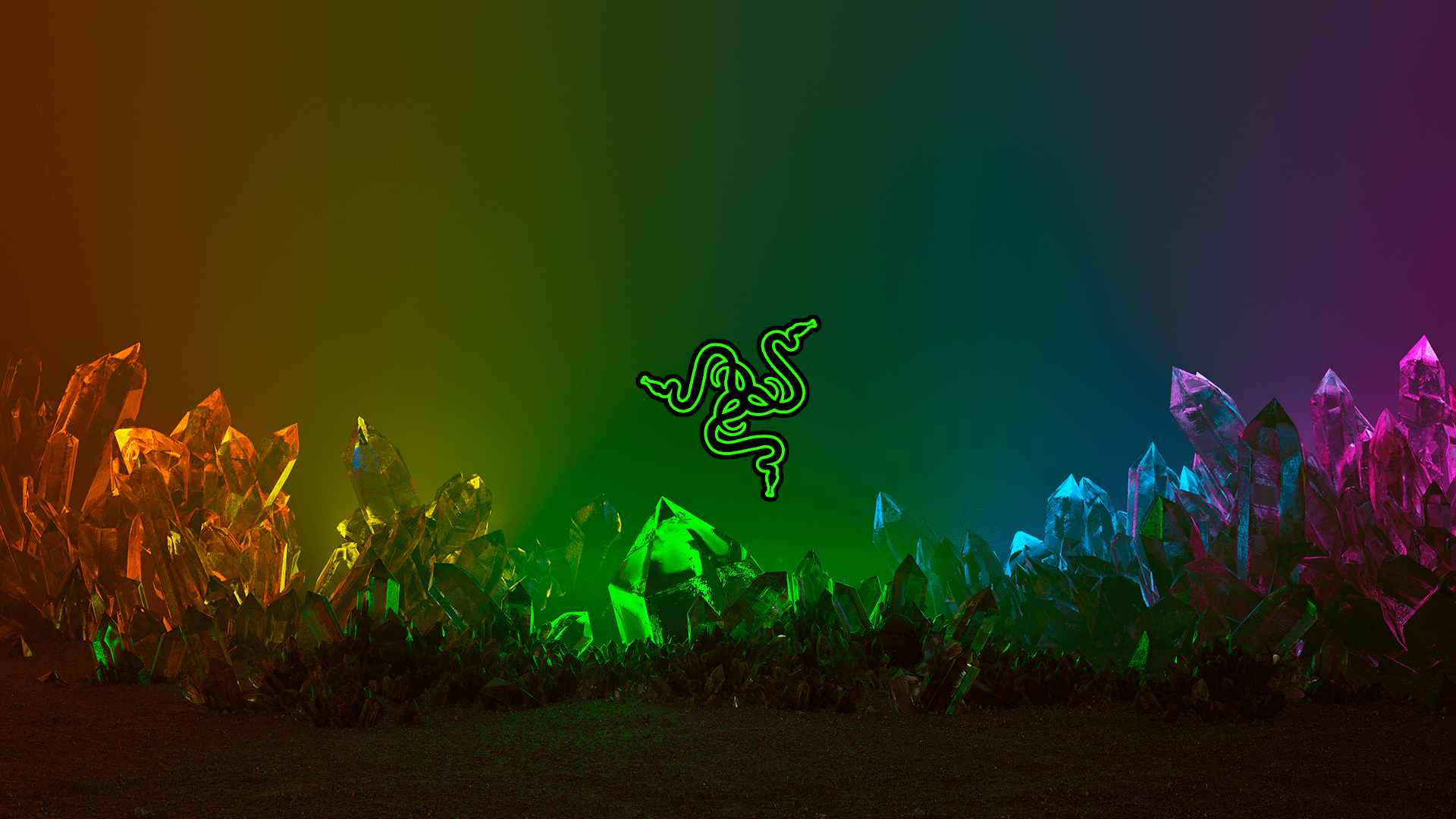 1920x1080 Razer, PC gaming, colorful Gallery HD Wallpaper