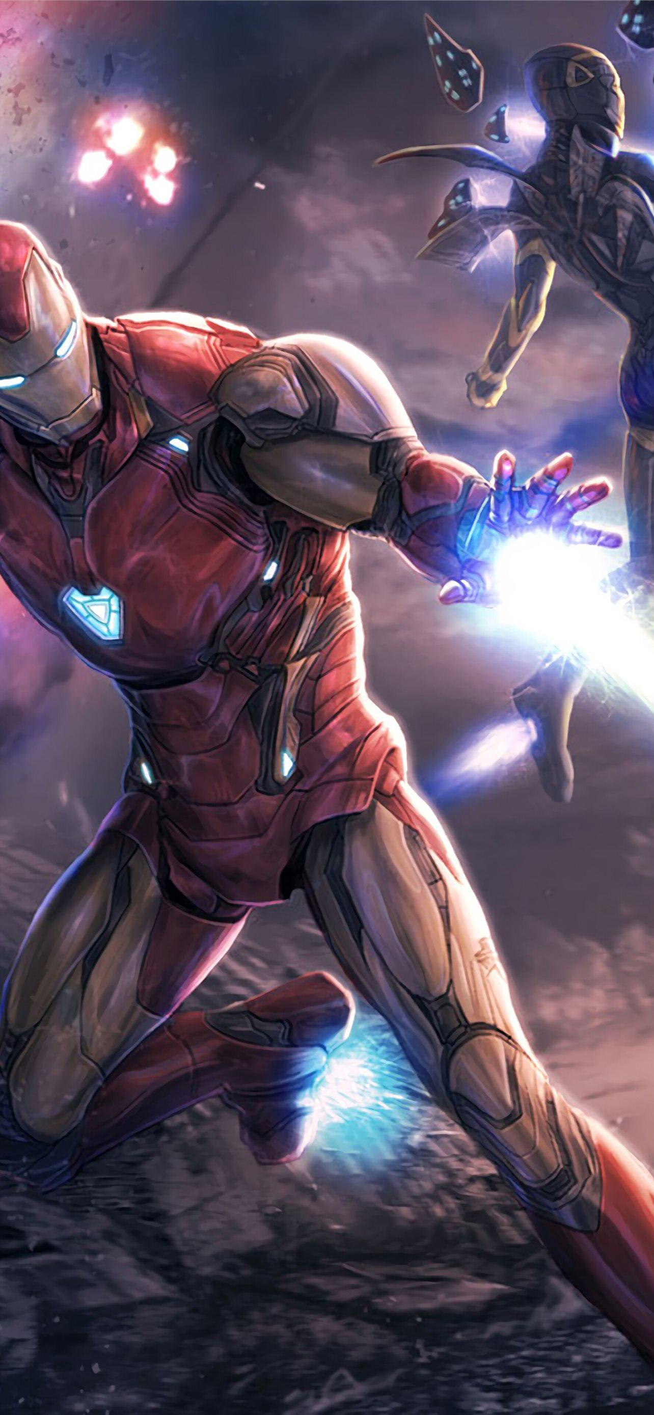 1284x2778 Avengers Endgame Iron Man HD Tip iPhone Wallpaper Free Download
