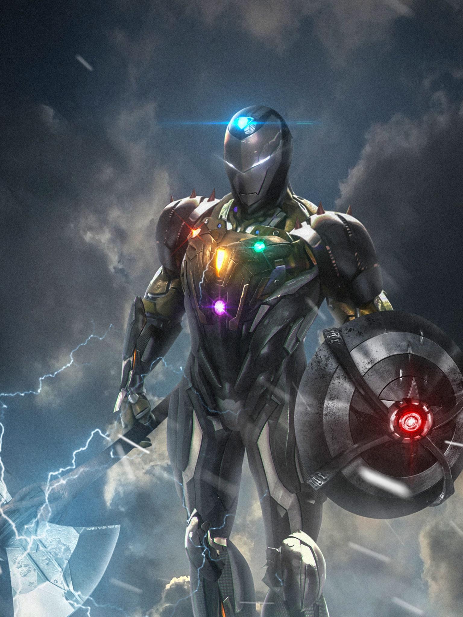 1536x2048 Wallpaper / Movie Avengers Endgame Phone Wallpaper, Iron Man, 1536x2048 free download