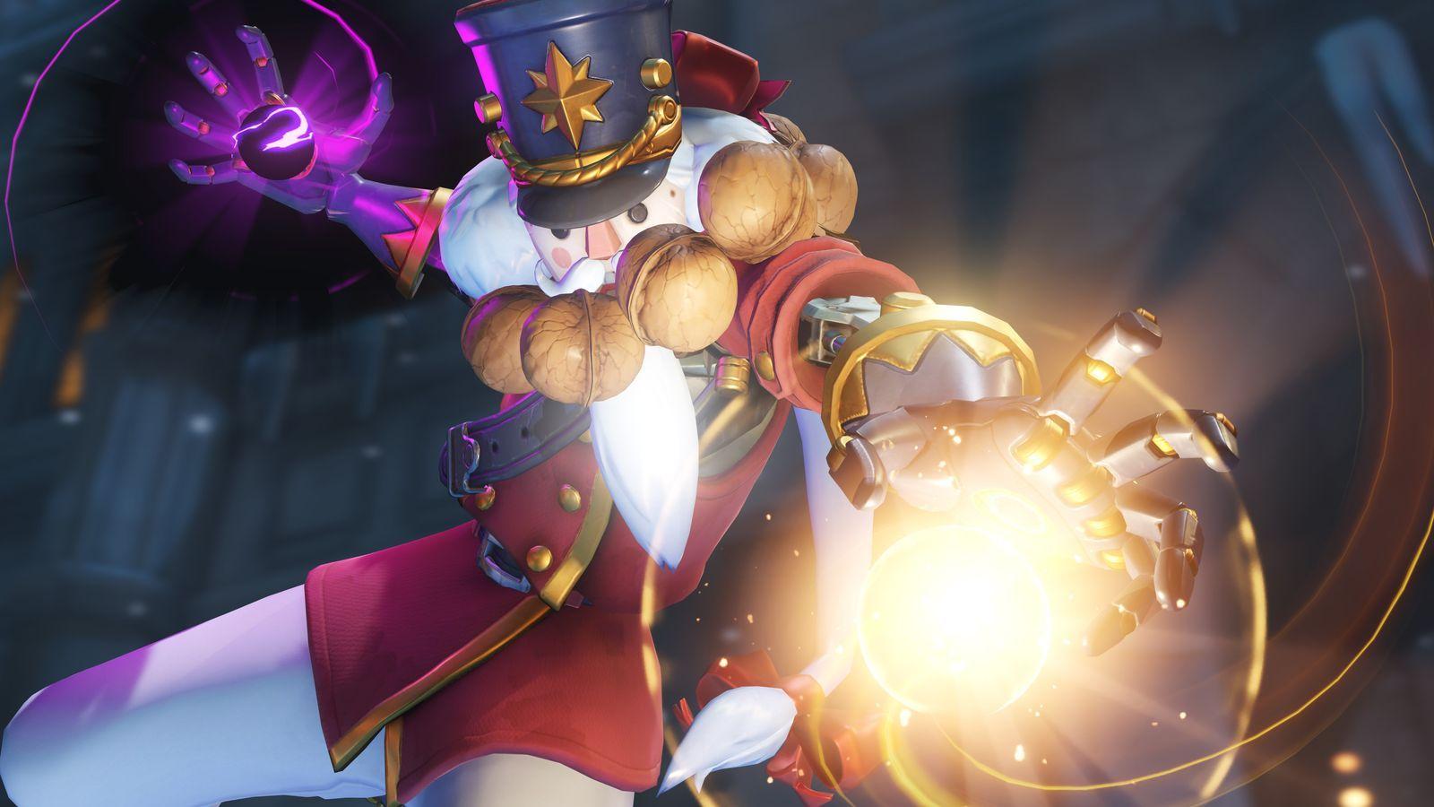 1600x900 Overwatch' Zenyatta Christmas Skin: Nutcracker costume update