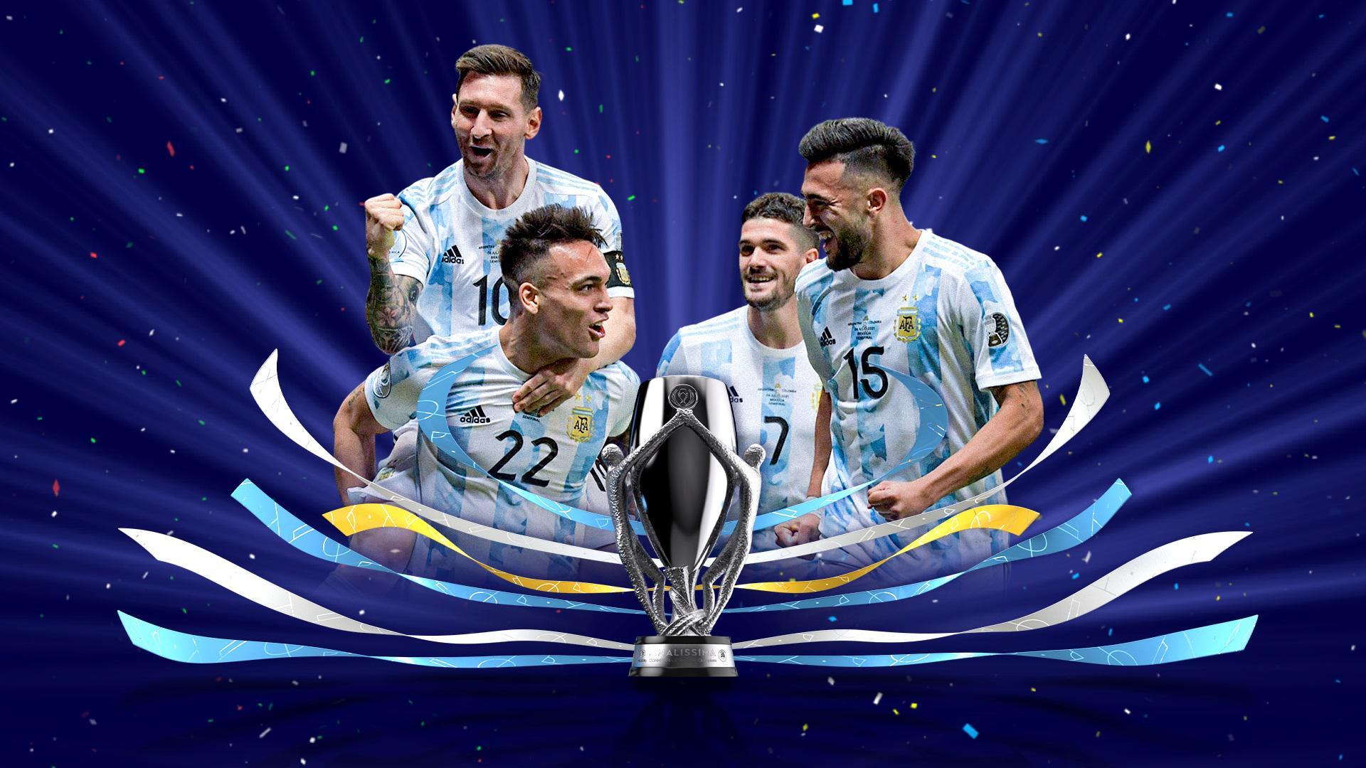 1920x1080 Argentina Squad 2022 Wallpaper