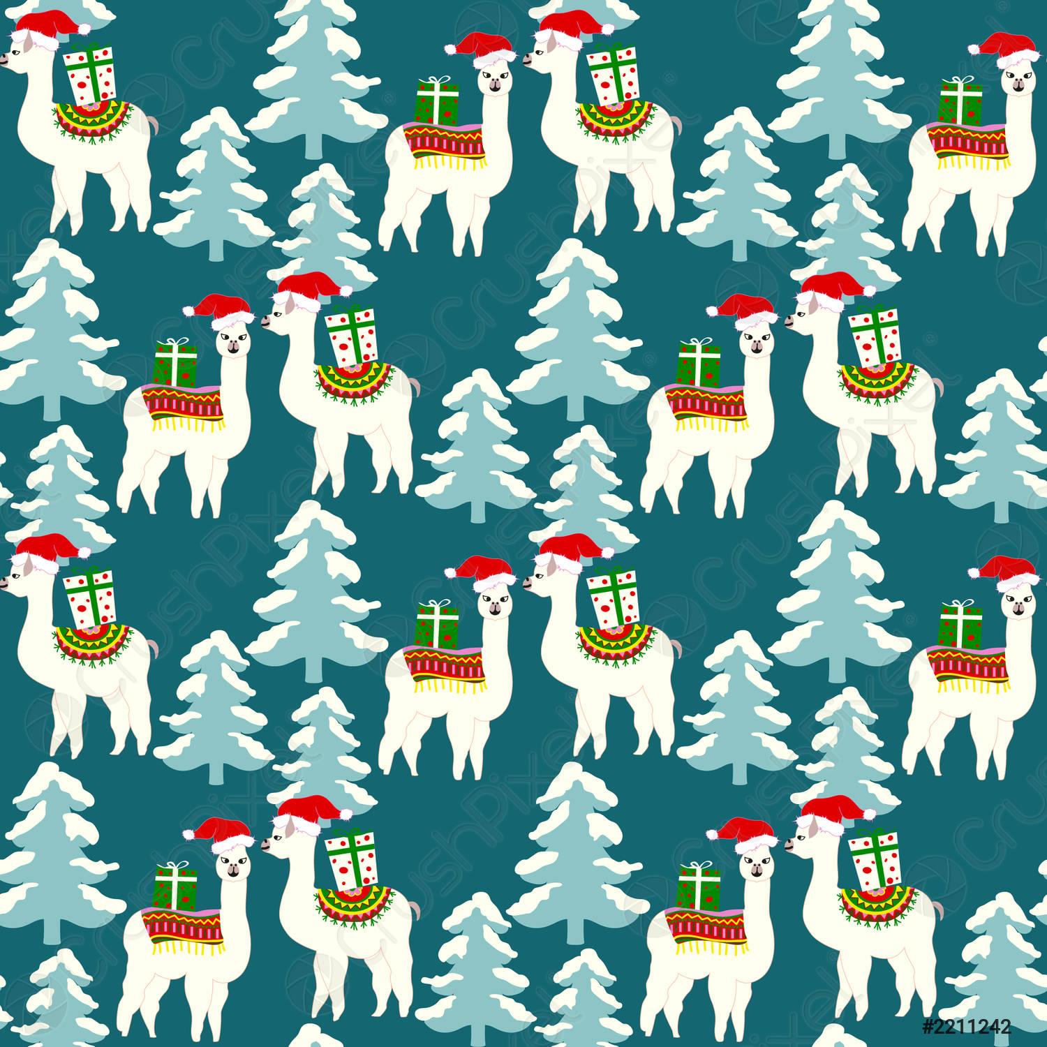 Christmas Llama Wallpapers - Top Free Christmas Llama Backgrounds