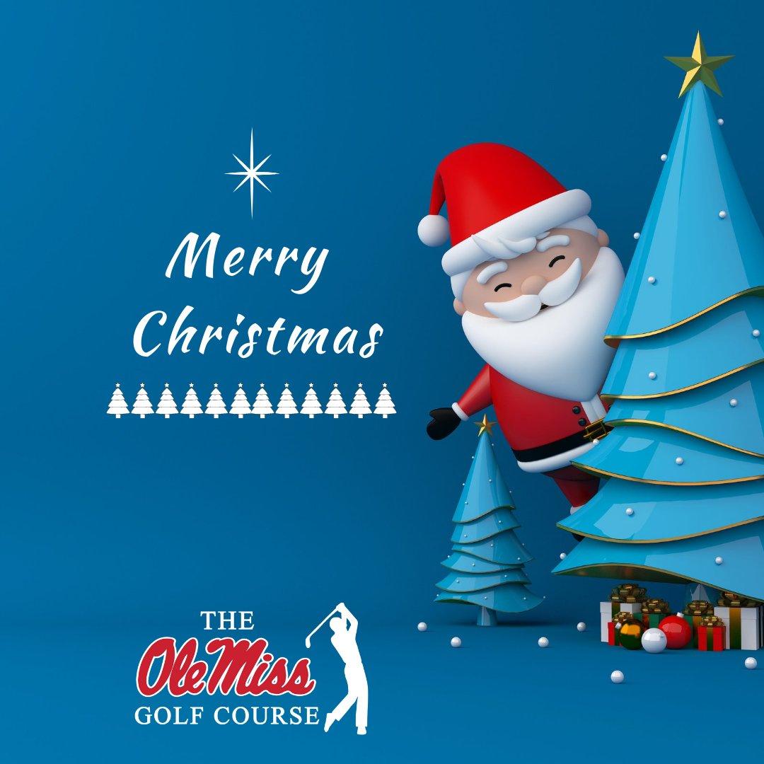 1080x1080 The Ole Miss Golf Course wishes to you and yoursMerry Christmas!