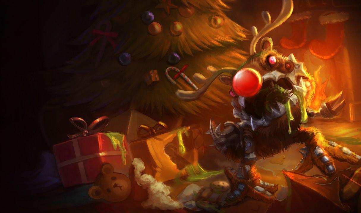 1215x717 Reindeer Kog'Maw - League of Legends (LoL) Champion Skin on MOBAFire