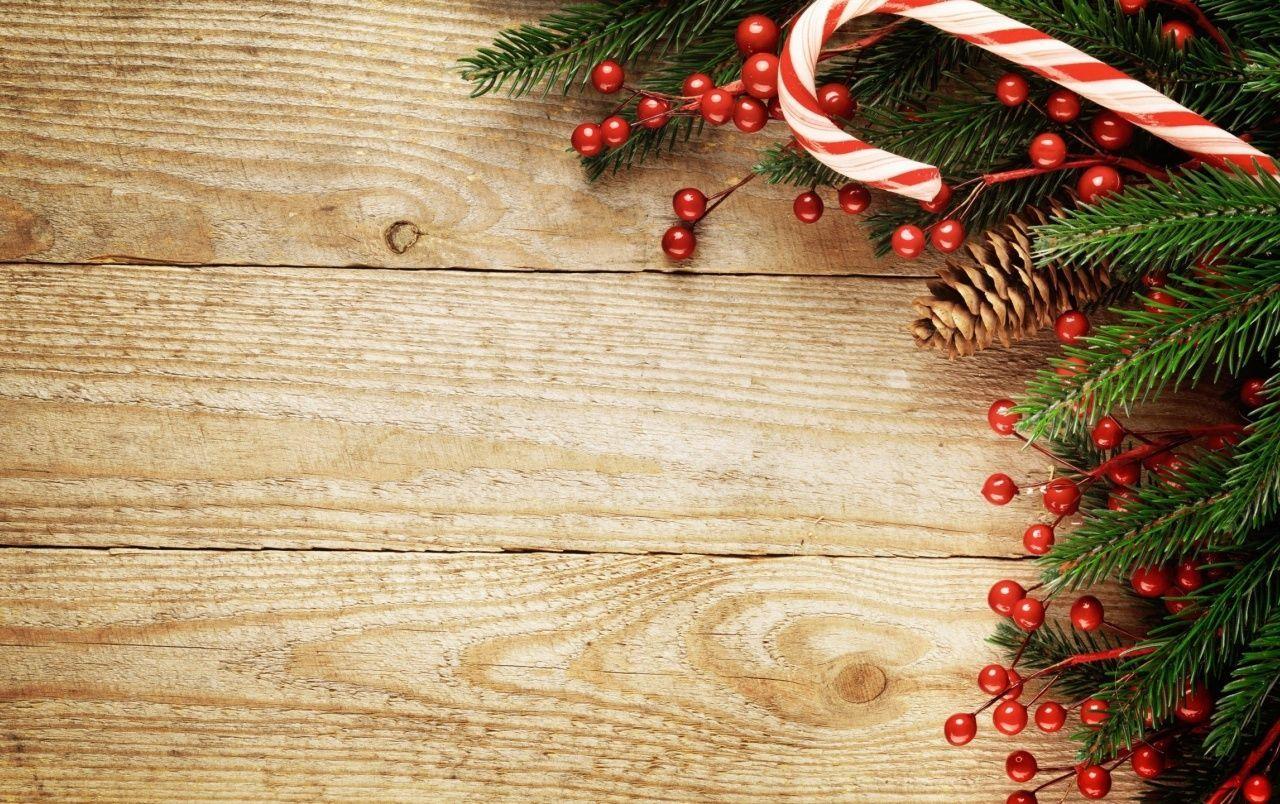 1280x804 Wooden Christmas Wallpaper