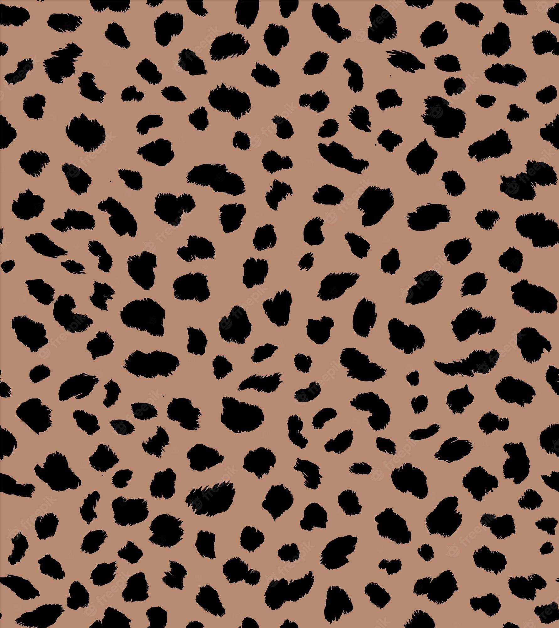 1781x2000 Premium Vector. Leopard skin print seamless pattern surface design