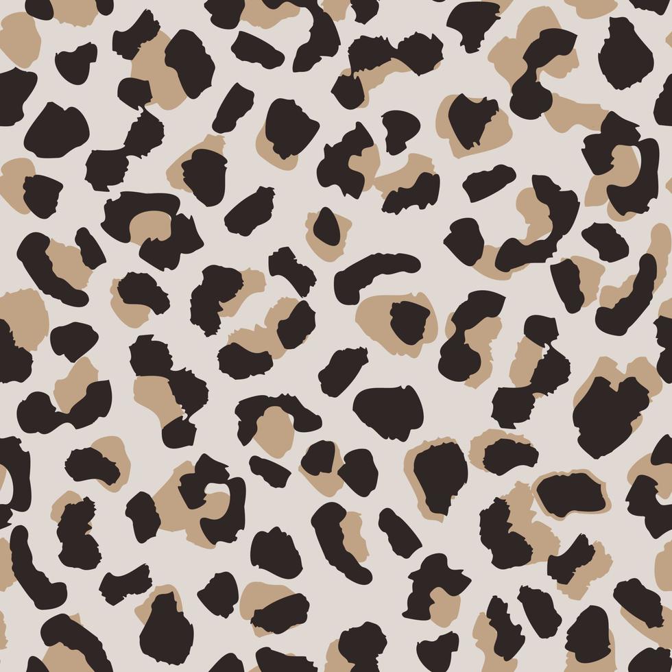980x980 Abstract leopard skin seamless pattern. Animal fur wallpaper