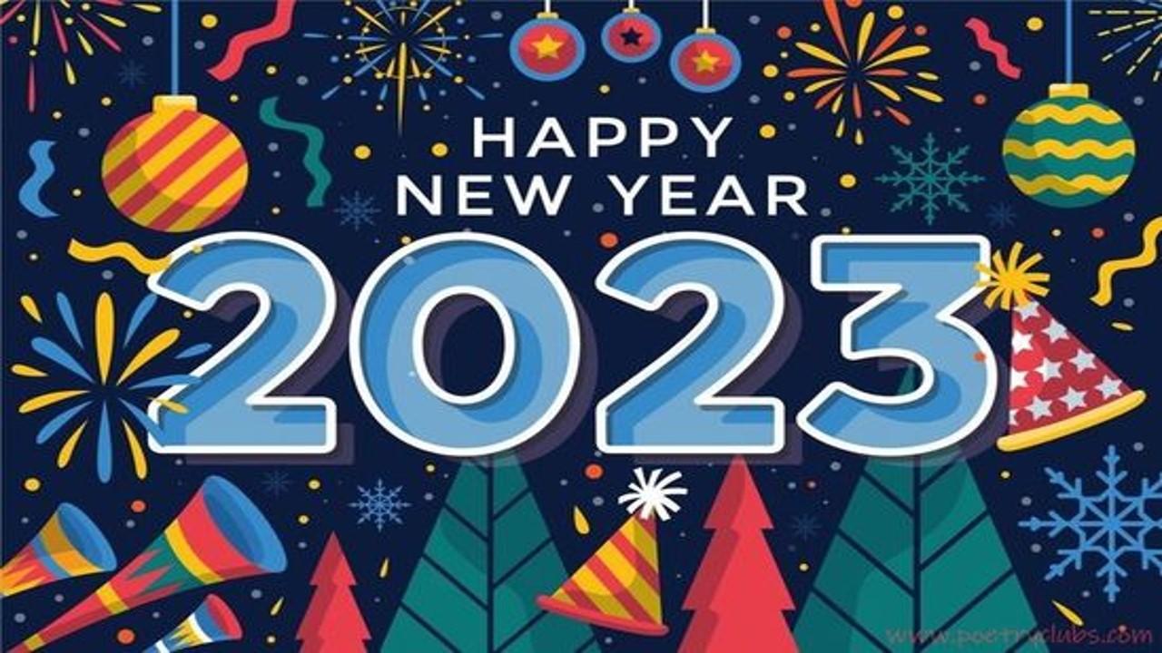 1280x720 + Happy New Year 2023 Image. Free Download HD Picture, Wallpaper, Photo