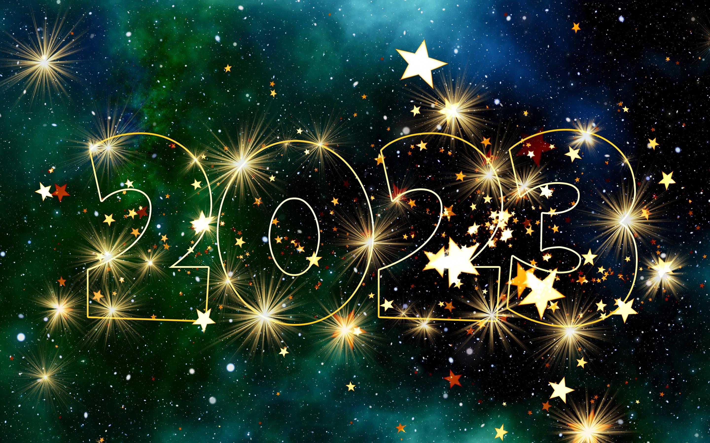 2880x1800 New Year Wallpaper 4K, Stars, Space, Celebrations New Year