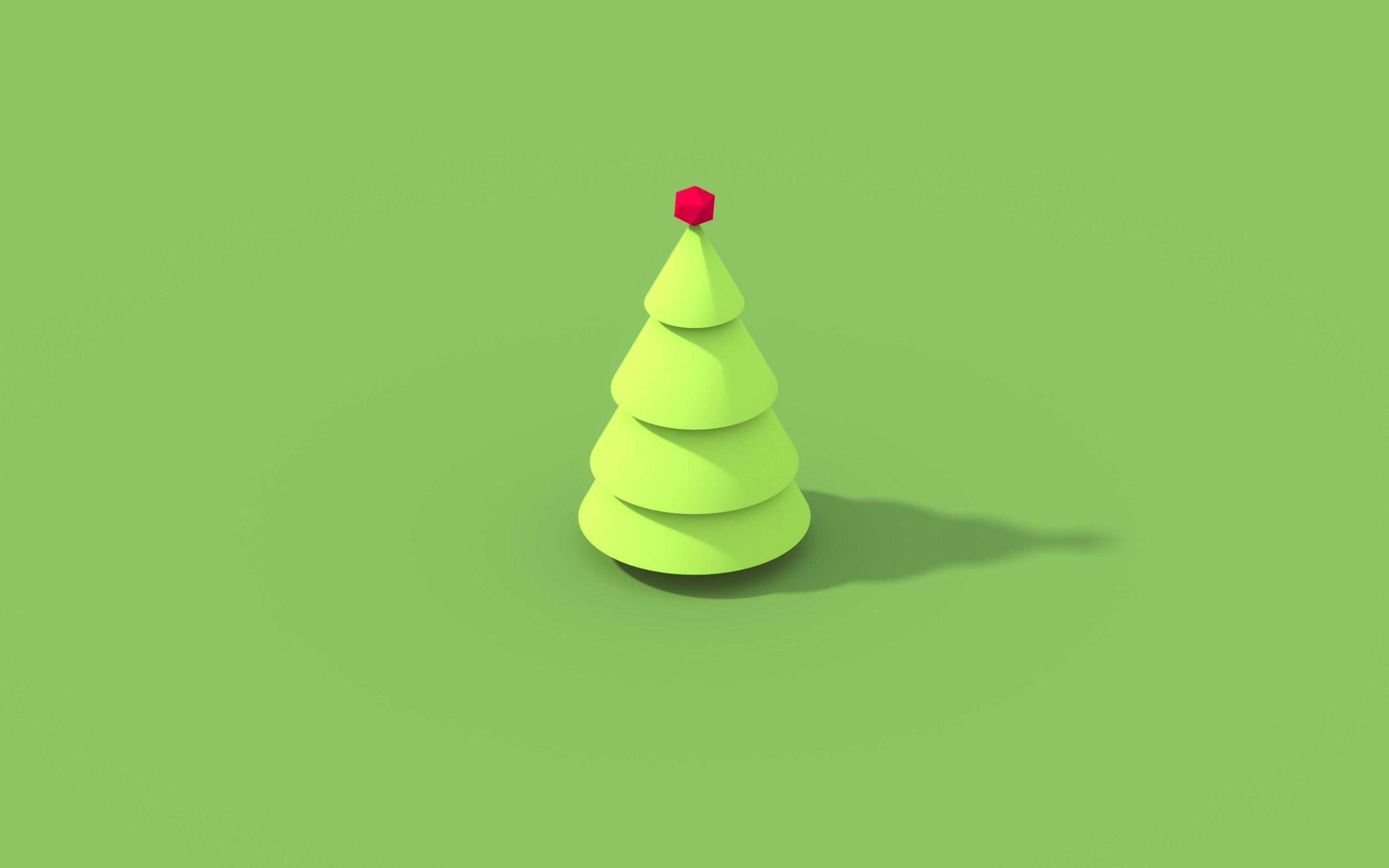 2560x1600 Árbol de navidad, feliz navidad, minimalista fondos de pantalla. Árbol de navidad, feliz navidad, minimalista fo