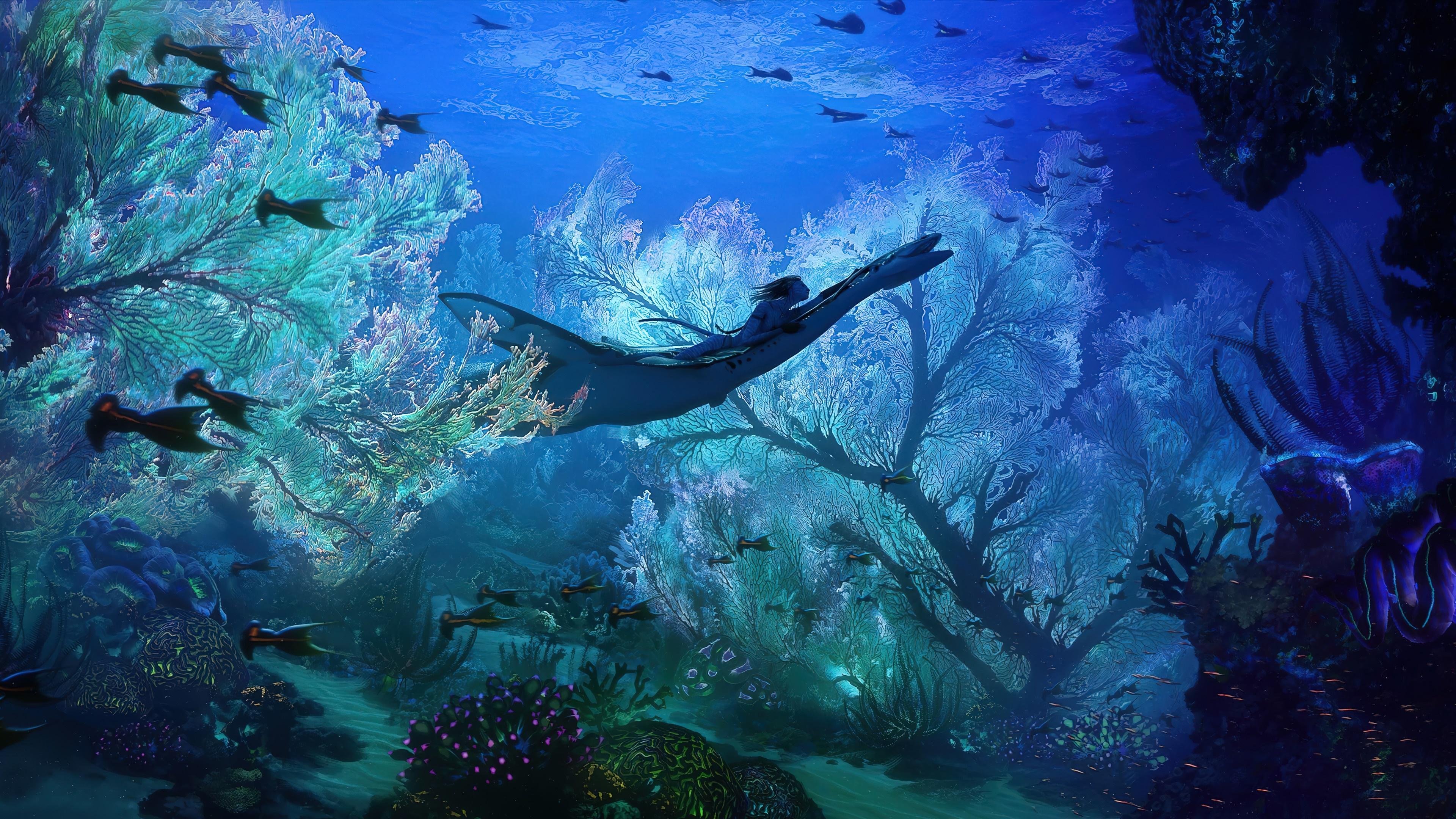 3840x2160 avatar the way of water, underwater, 4k Gallery HD Wallpaper