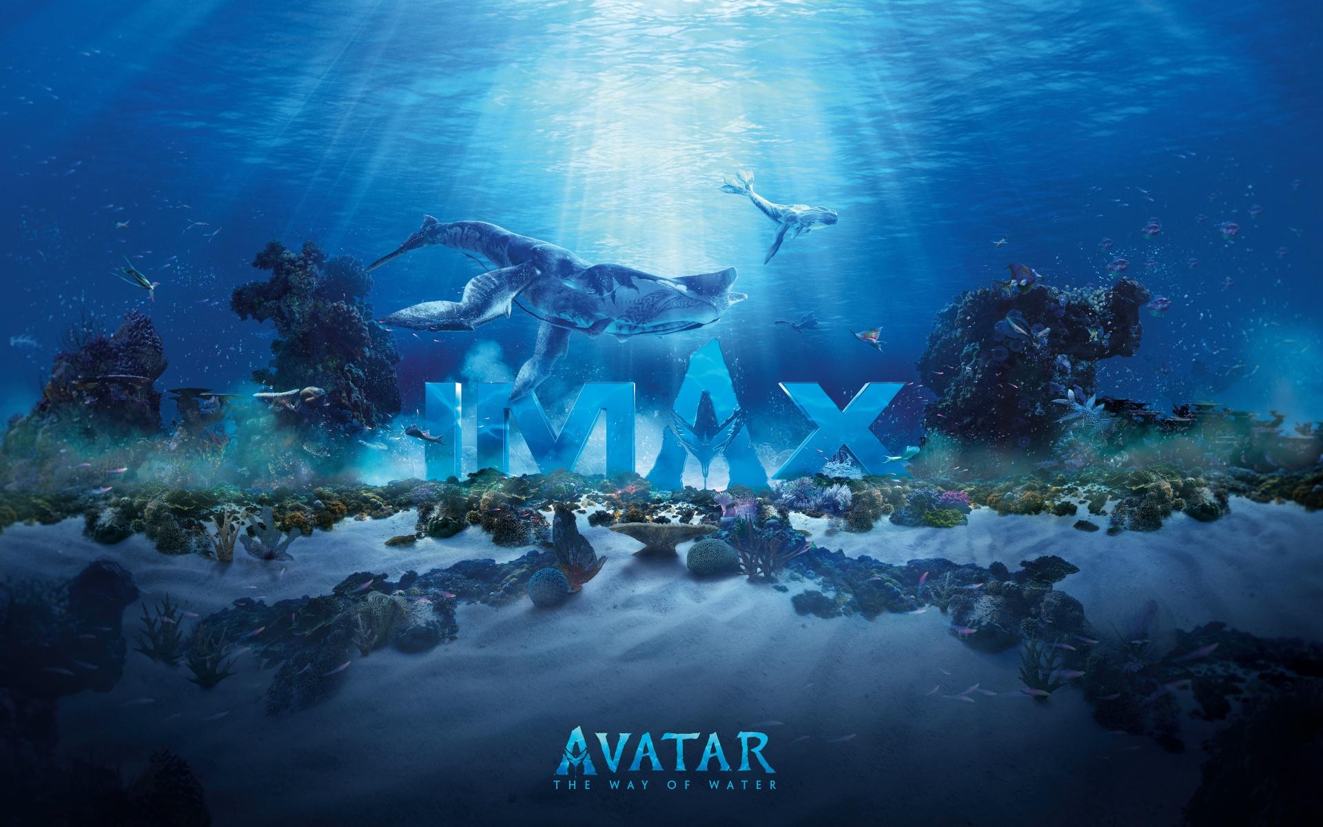 1920x1200 Avatar: The Way of Water Wallpaper 4K, IMAX poster, Underwater, Movies