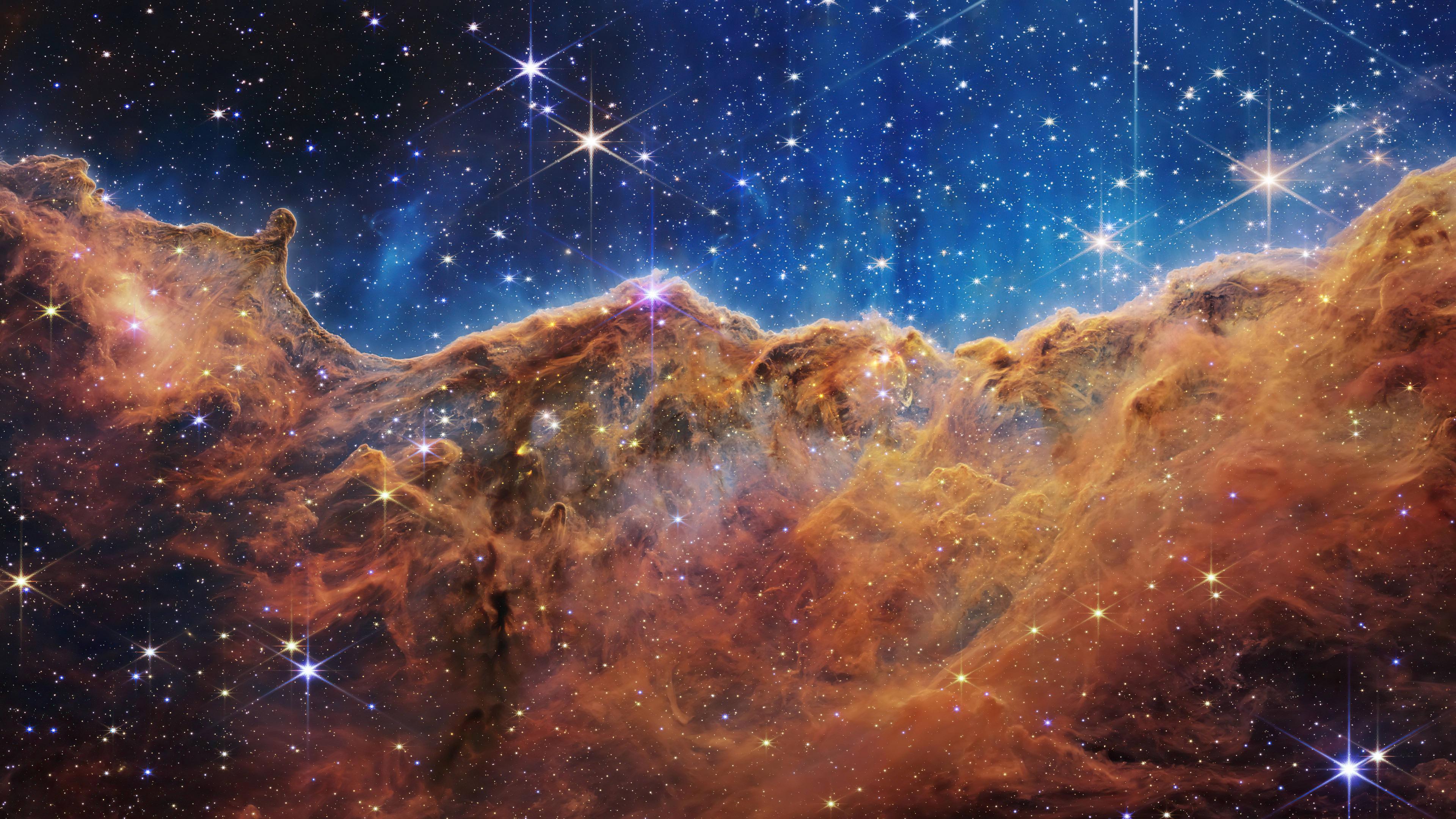 3840x2160 James Webb Cosmic Cliffs 8k, HD Photography, 4k Wallpaper, Image, Background, Photo and Picture