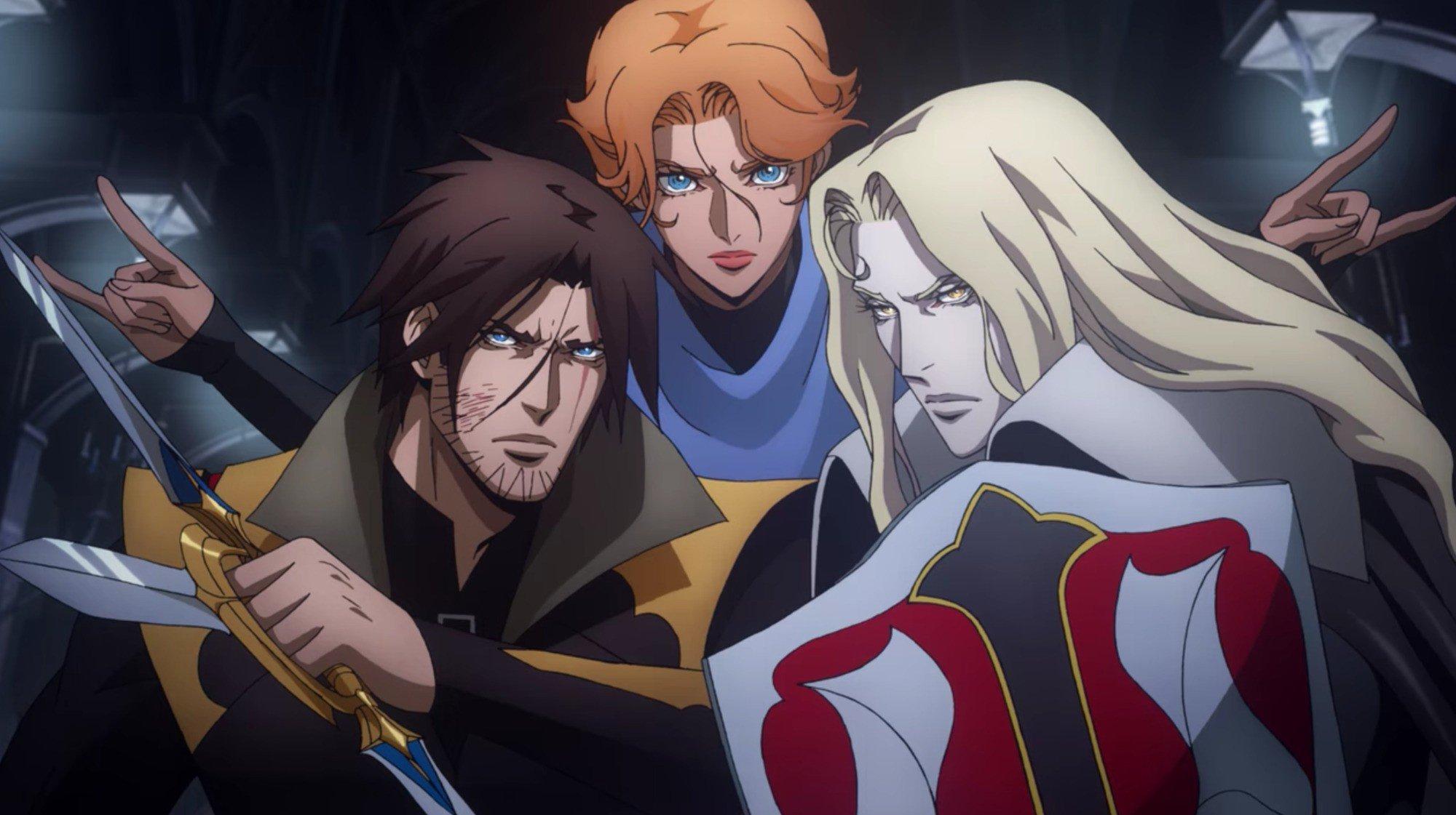 2000x1121 Alucard (Castlevania) HD, Alucard (Castlevania), Trevor Belmont, Sypha Belnades Gallery HD Wallpaper