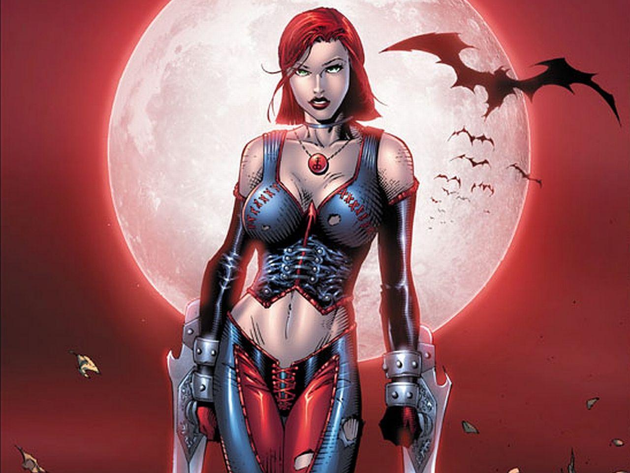1280x960 Bloodrayne HD Wallpaper. Background. Female comic characters, HD wallpaper, Theme picture