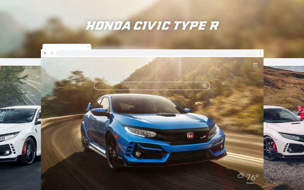 1280x800 Honda Civic Type R HD Wallpaper New Tab Edge Addons